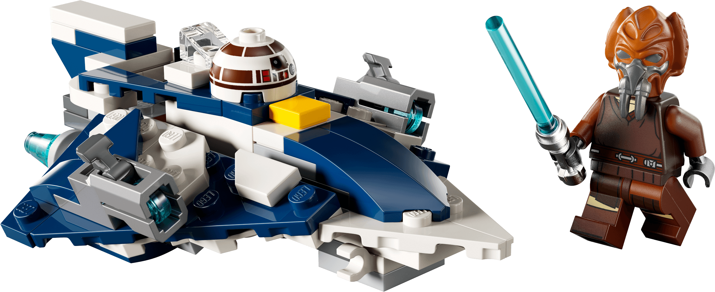 Plo Koons Jedi Starfighter microfighter LEGO-set