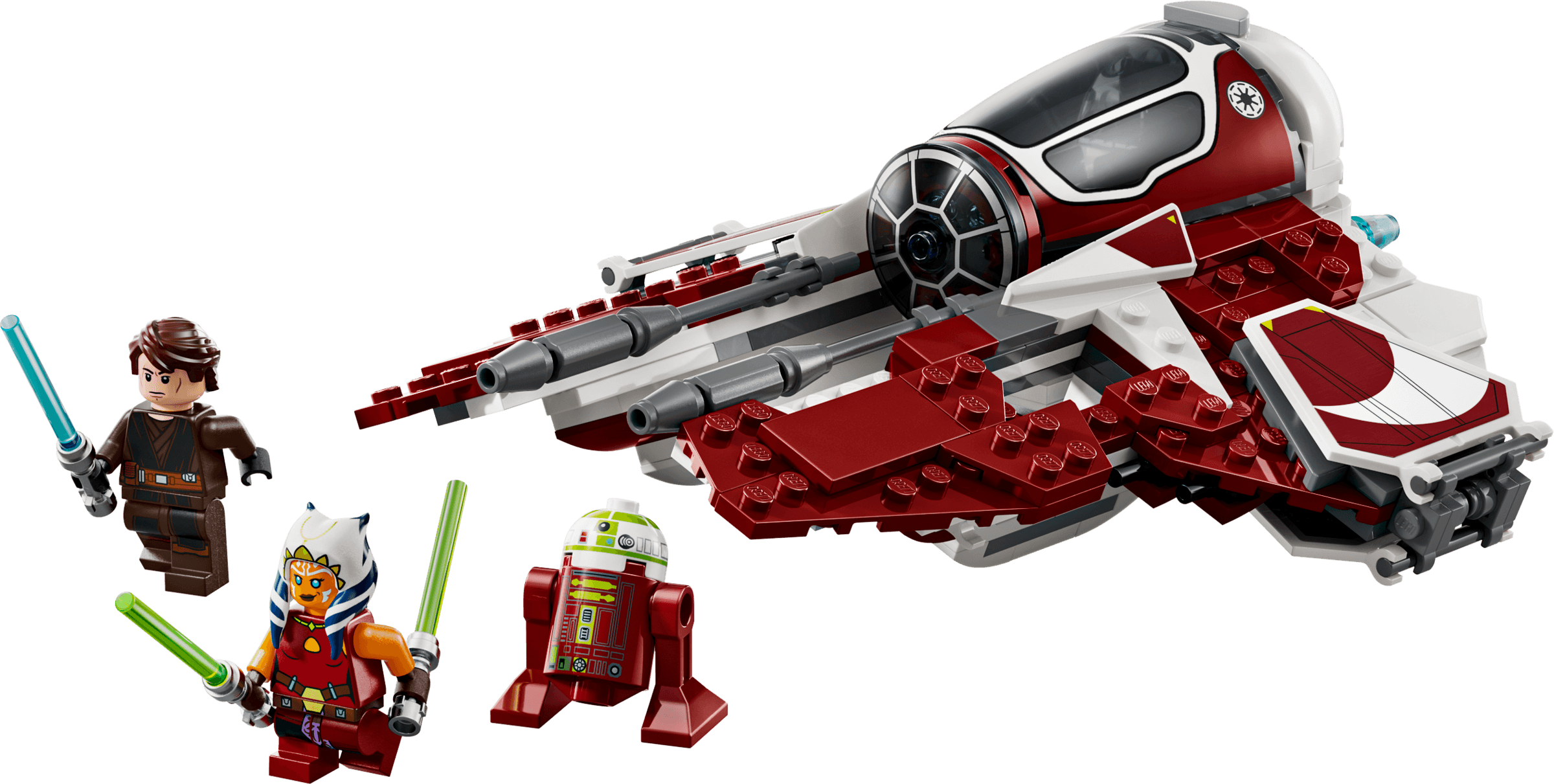 Ahsoka's Jedi Interceptor LEGO-set
