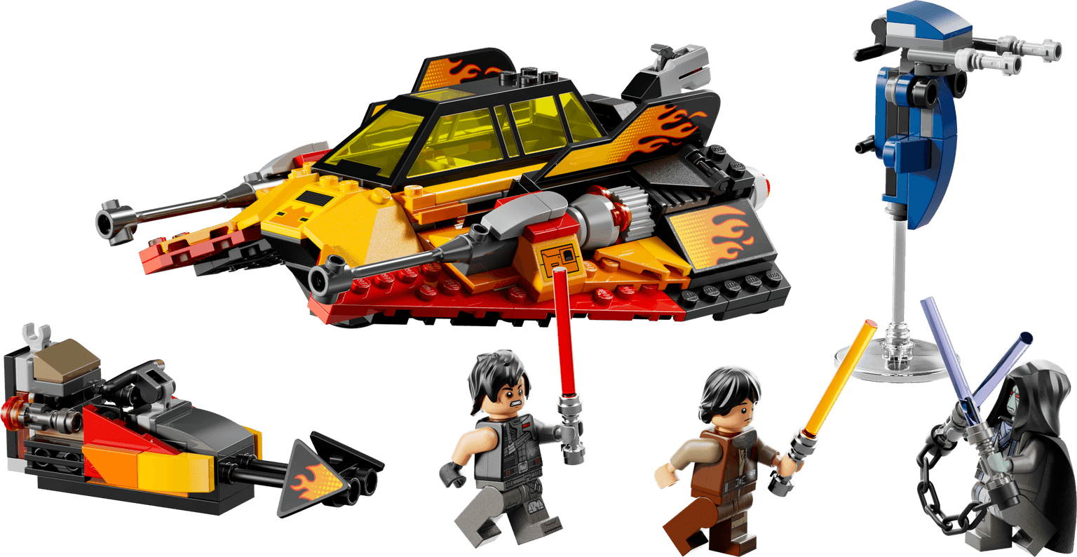 The Force Burner Snowspeeder LEGO-set