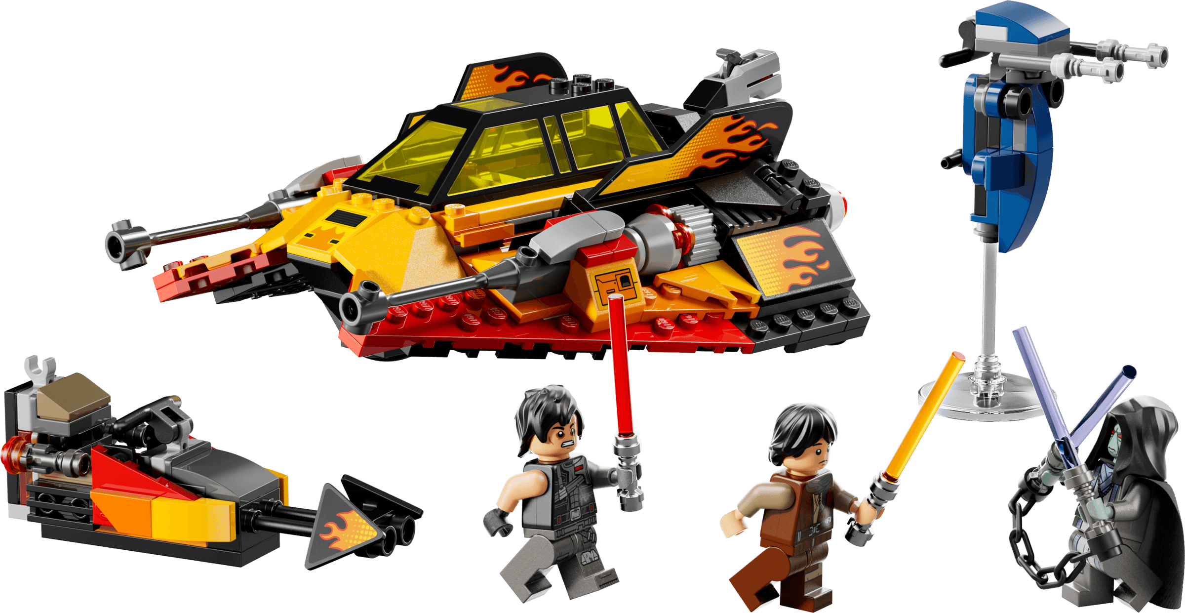The Force Burner Snowspeeder LEGO-set