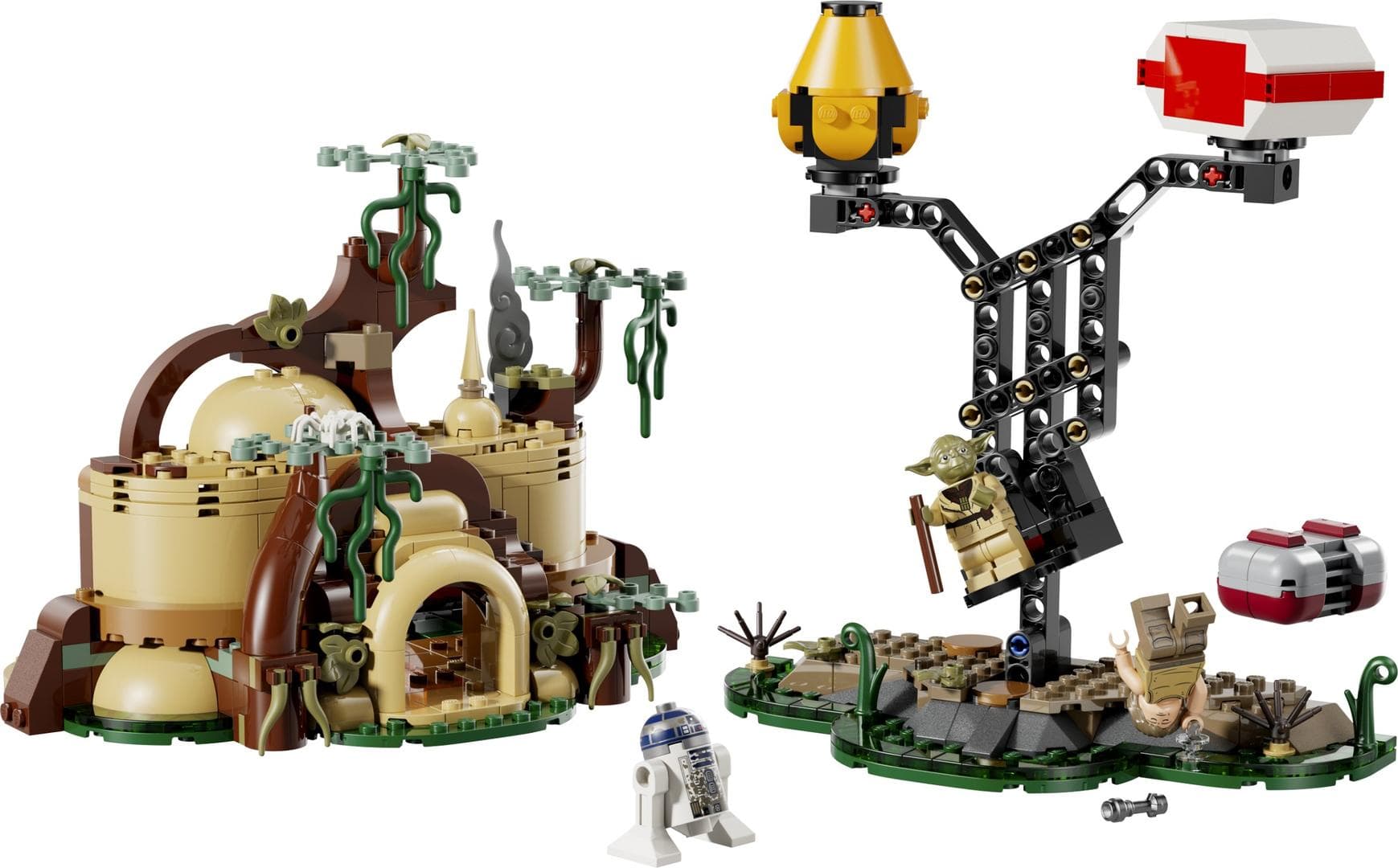Yoda's Hut and Jedi Training LEGO-set