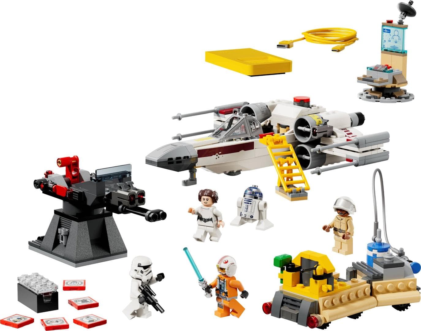 Luke's Red Five X-wing LEGO-set