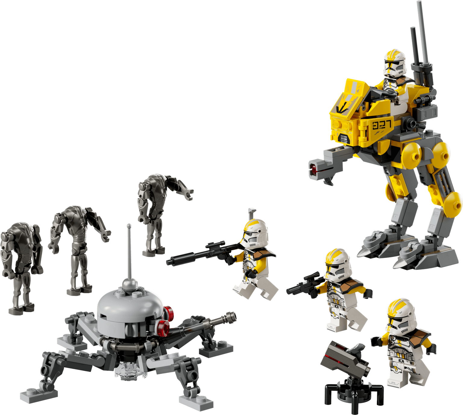 327th Star Corps Clone Troopers Battle Pack LEGO-set