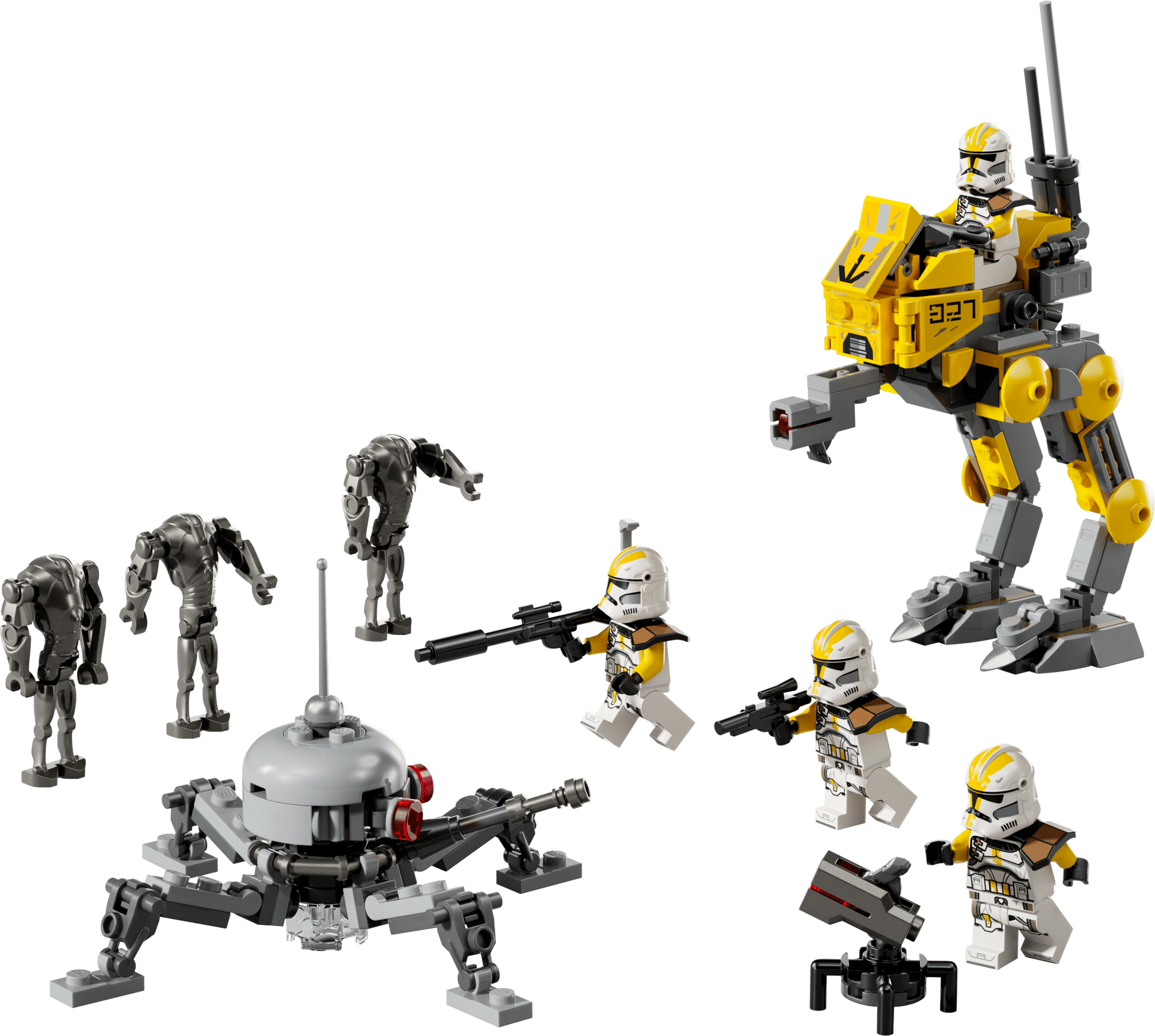 327th Star Corps Clone Troopers Battle Pack LEGO-set