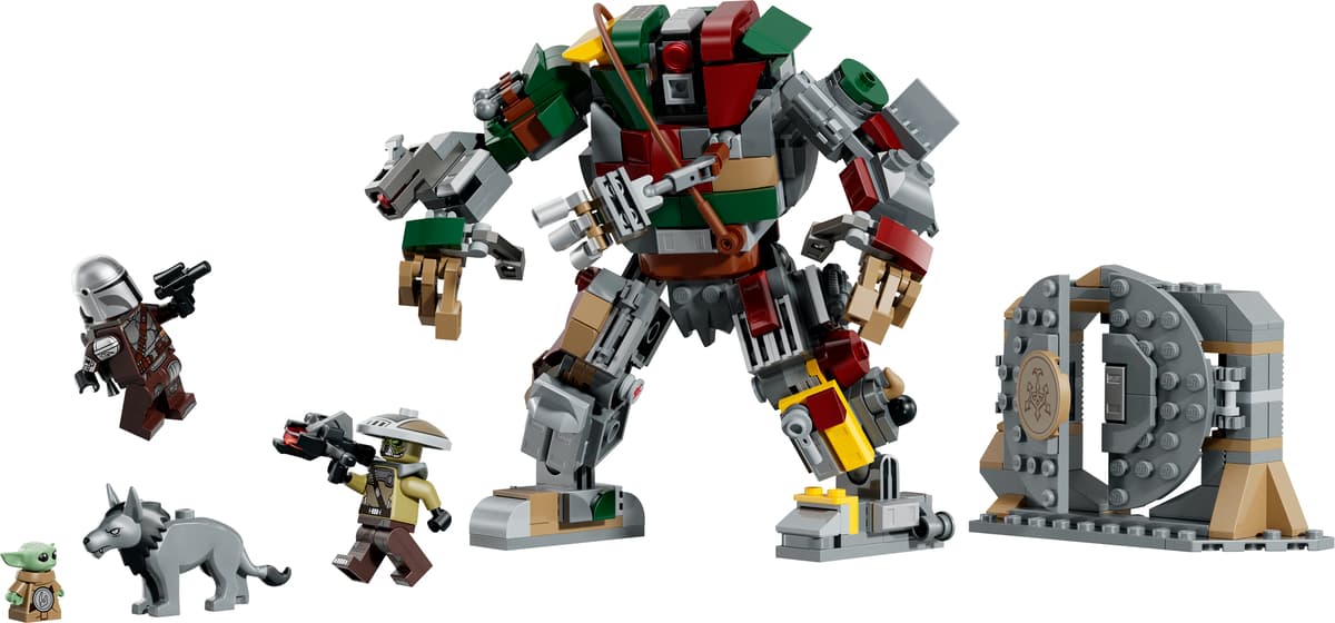 Paleis van de Hutt Sentry Droid confrontatie LEGO-set