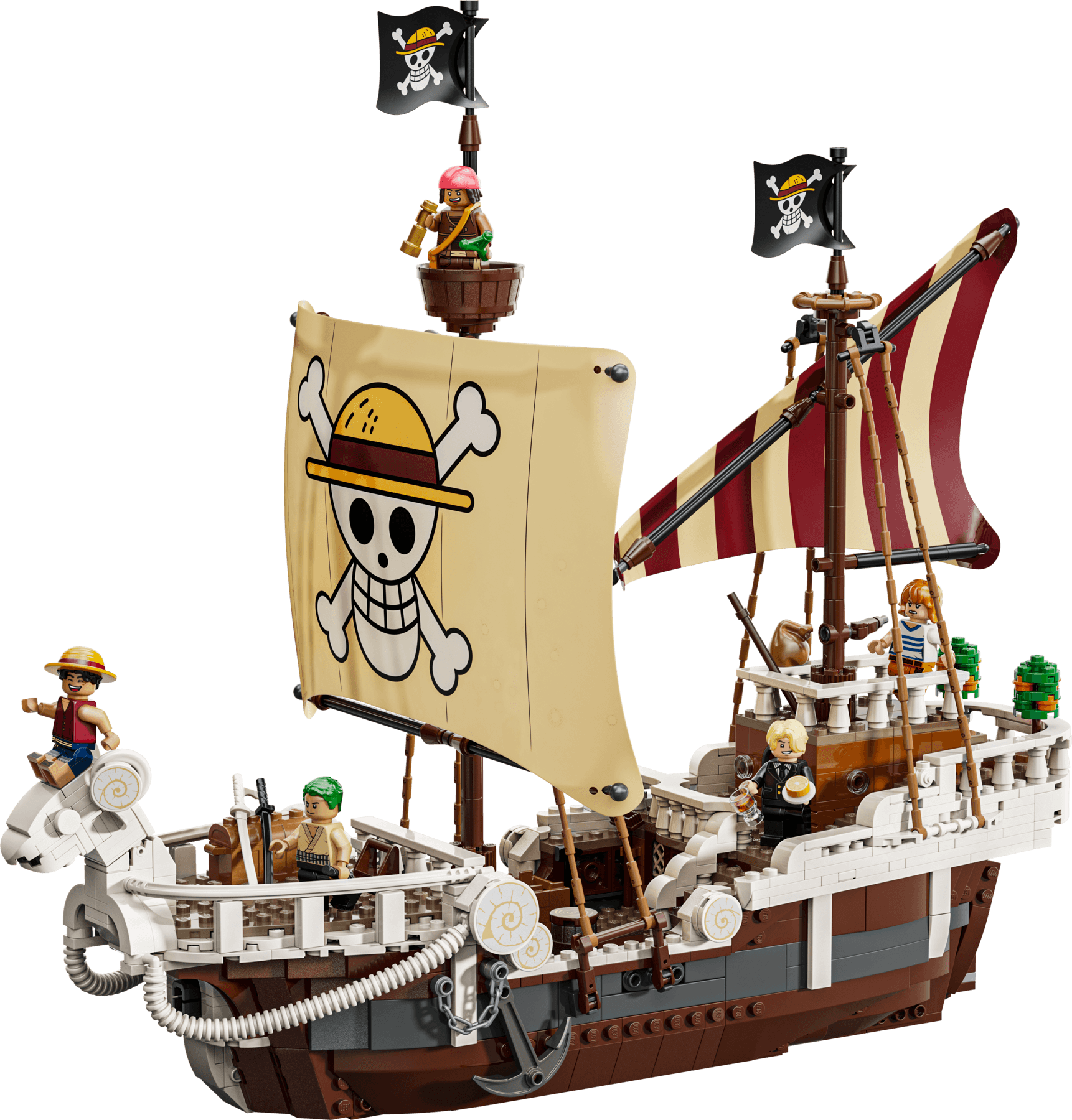 Het piratenschip Going Merry LEGO-set