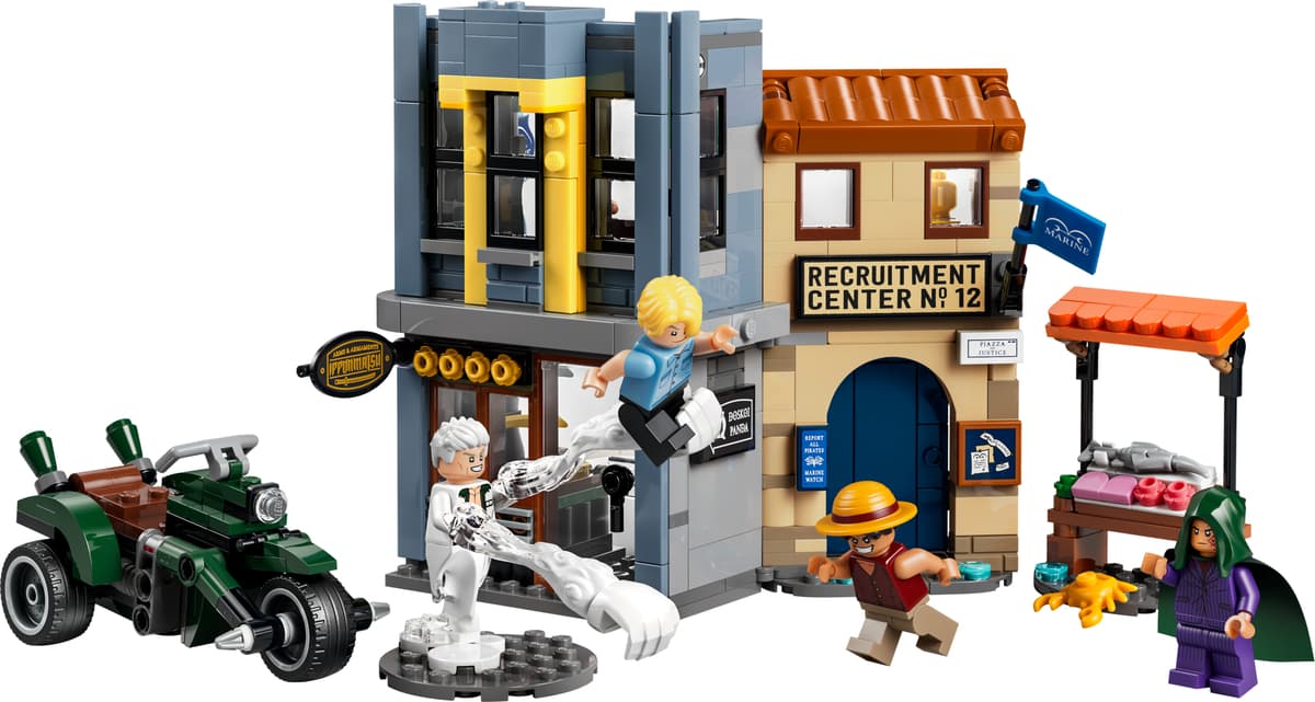 Confrontatie met kapitein Smoker LEGO-set