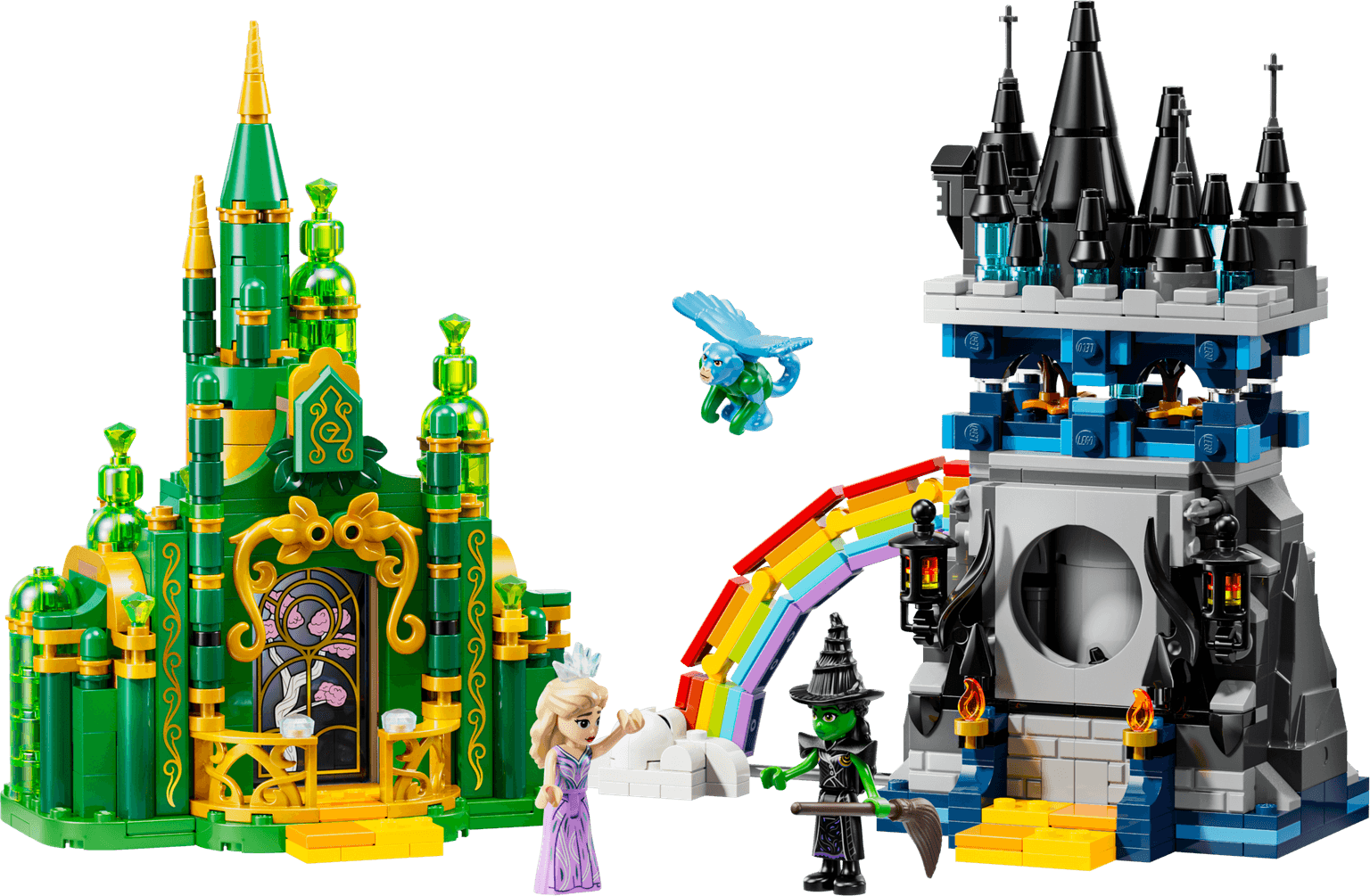 Emerald City en Kiamo Ko kasteel LEGO-set