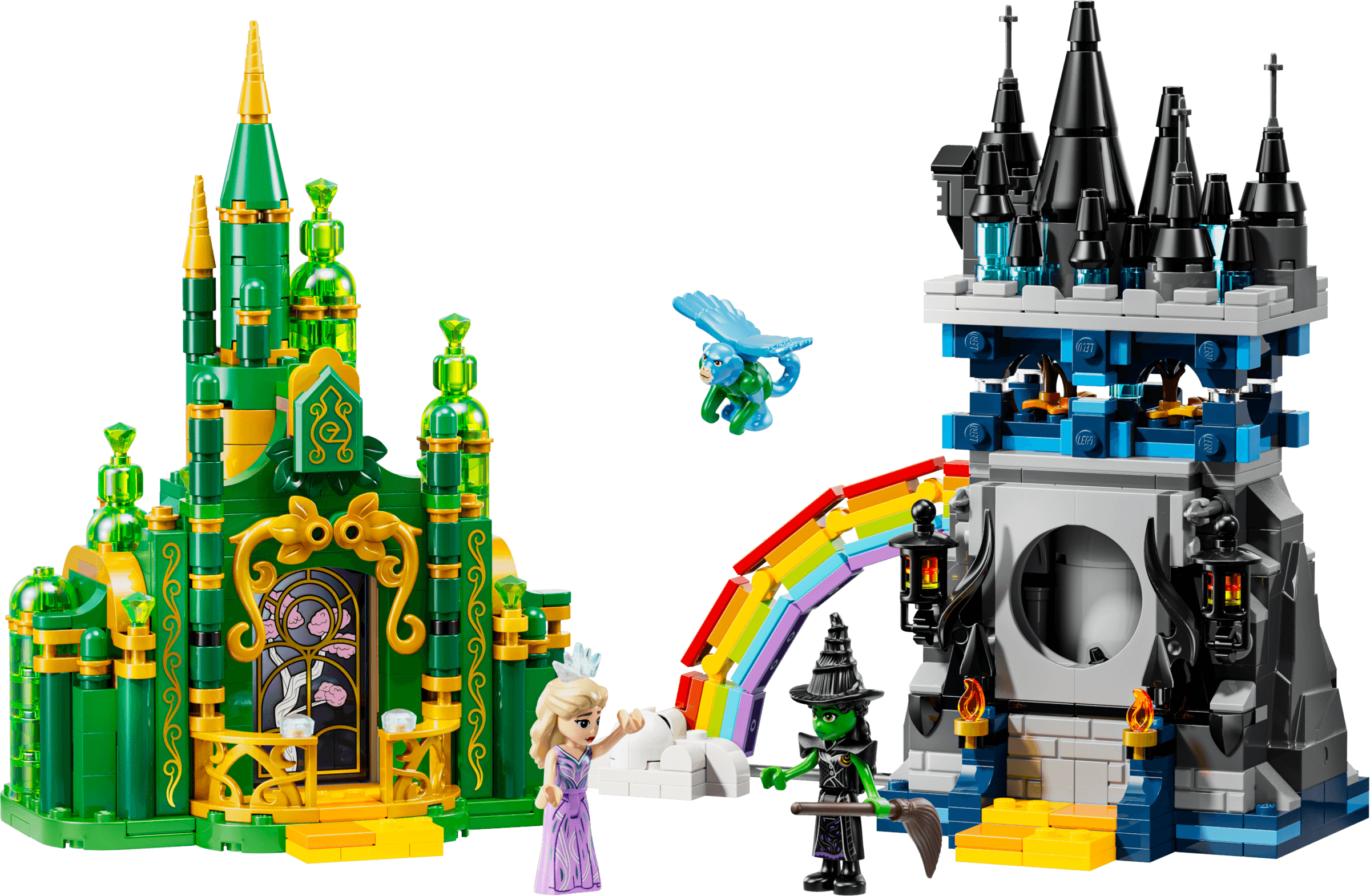 Emerald City en Kiamo Ko kasteel LEGO-set