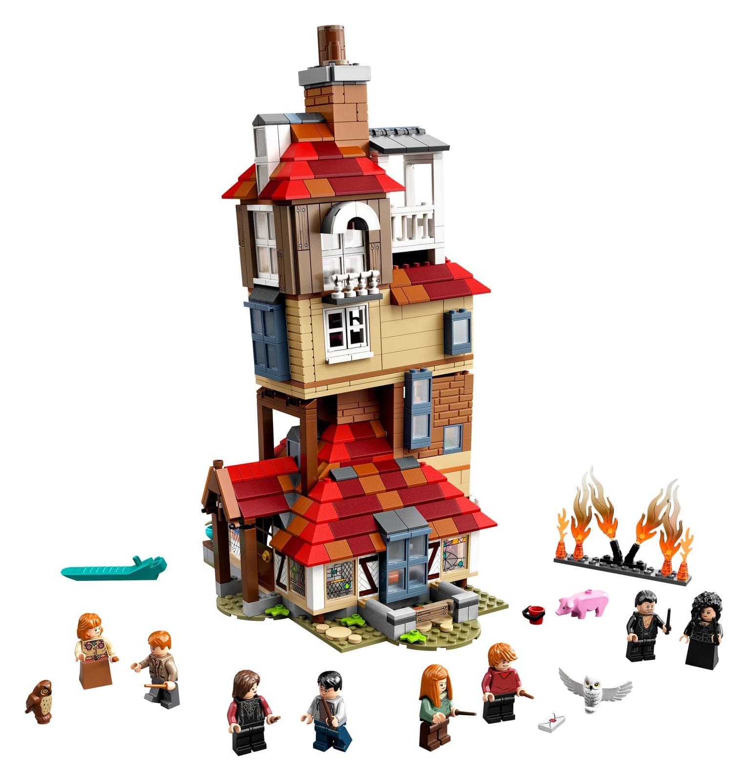 Attack on The Burrow LEGO-set