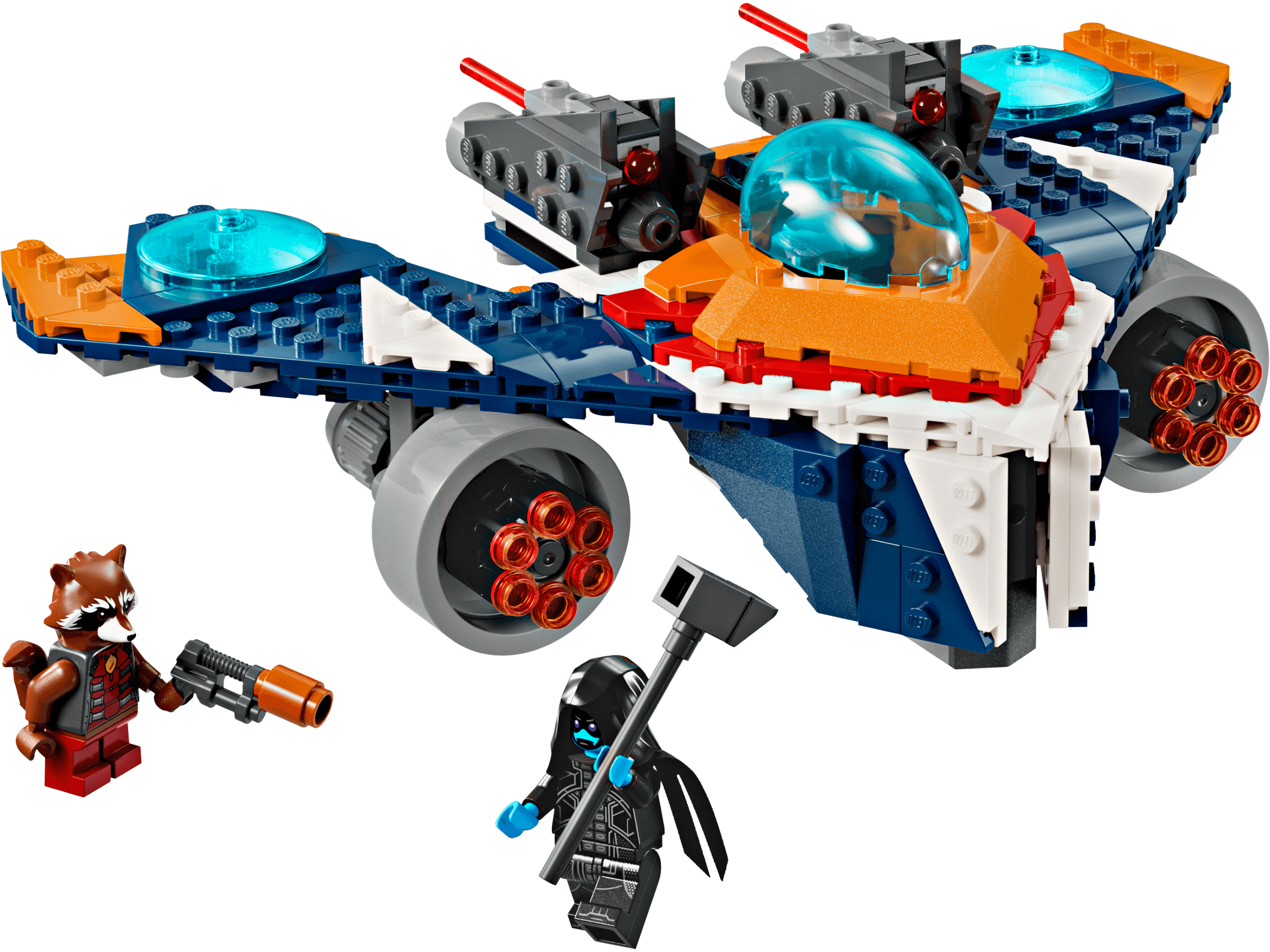Rocket's Warbird vs. Ronan LEGO-set