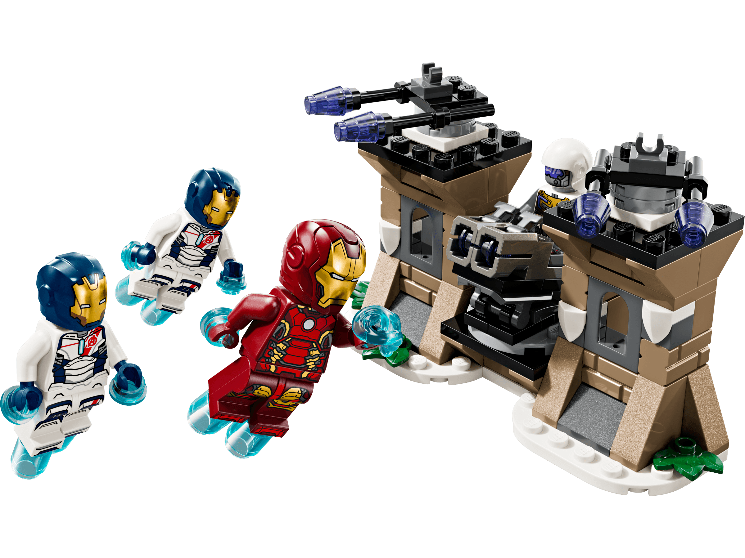 Iron Man & Iron Legion vs. Hydra Soldier LEGO-set
