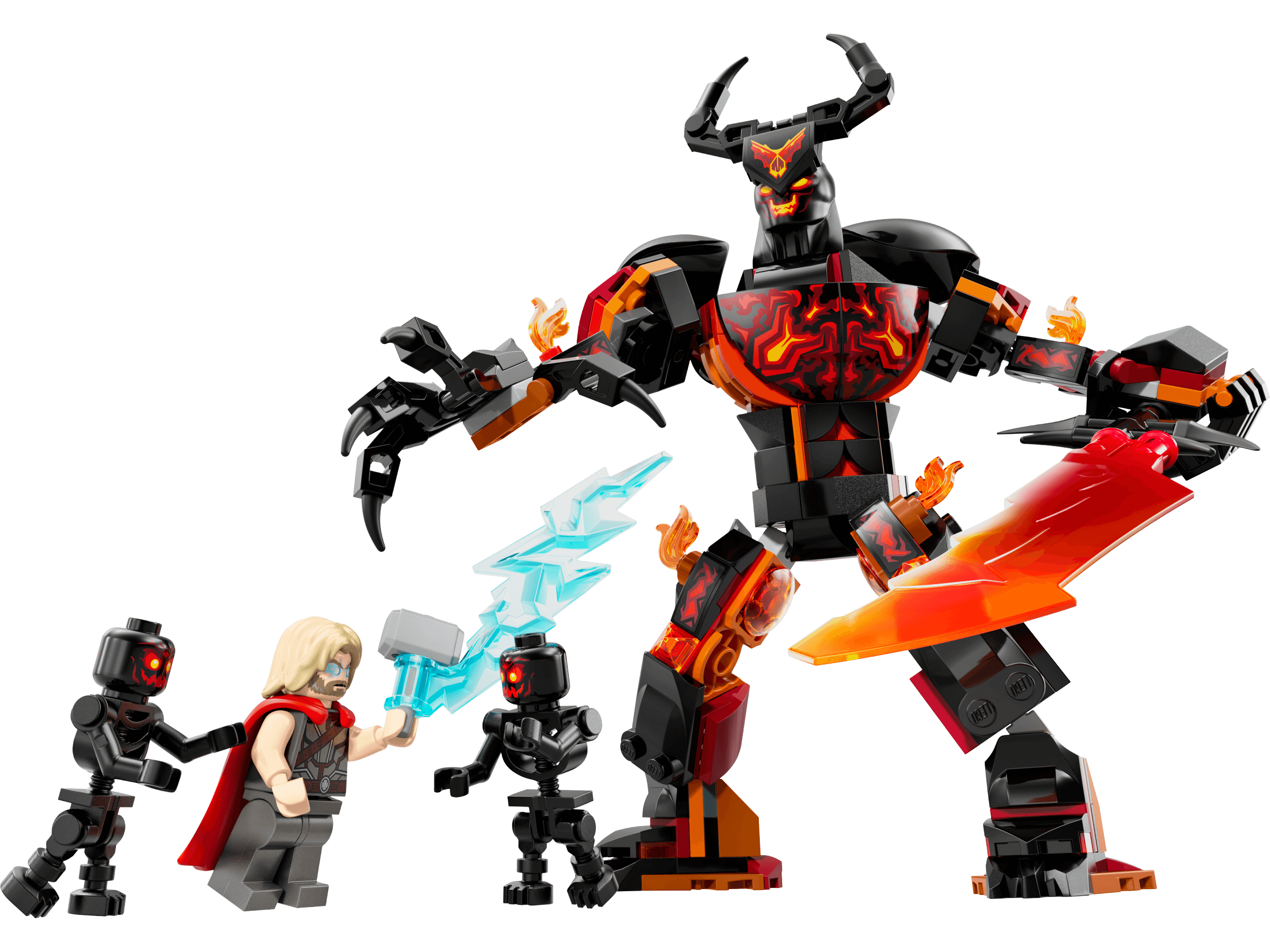 Thor vs. Surtur Construction Figure LEGO-set