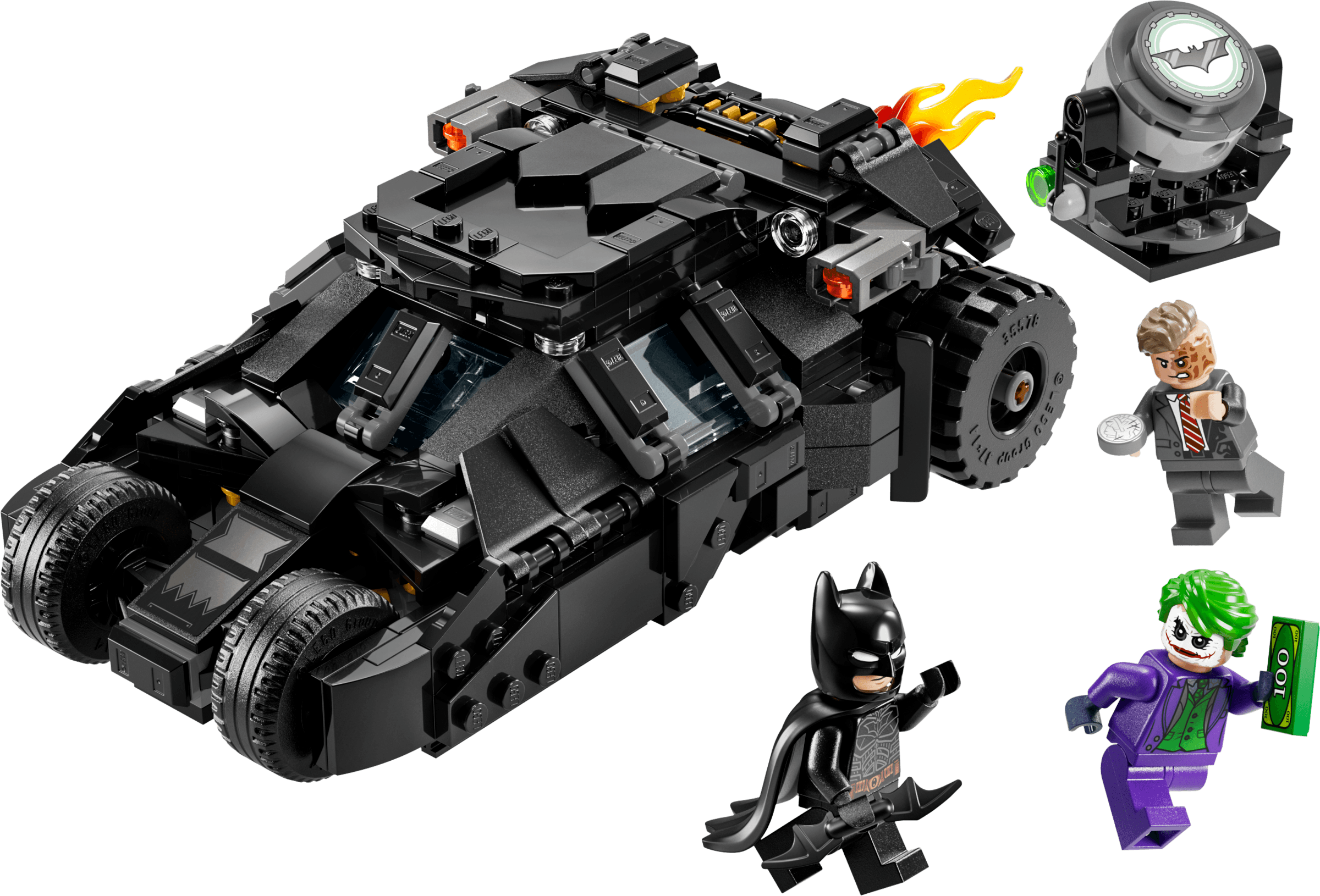 Batman Tumbler vs. Two-Face & The Joker LEGO-set