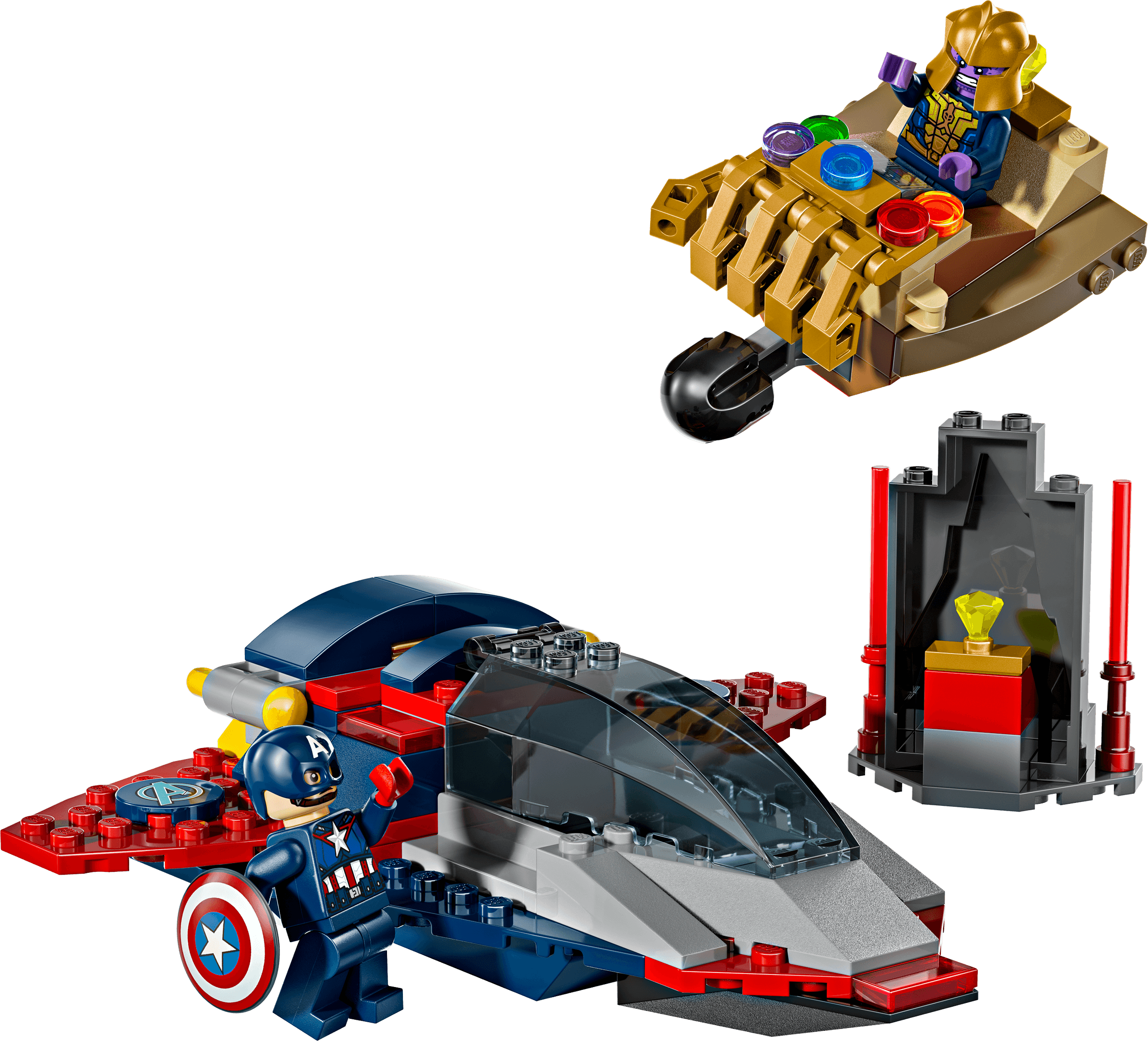 Captain America vs. Thanos LEGO-set