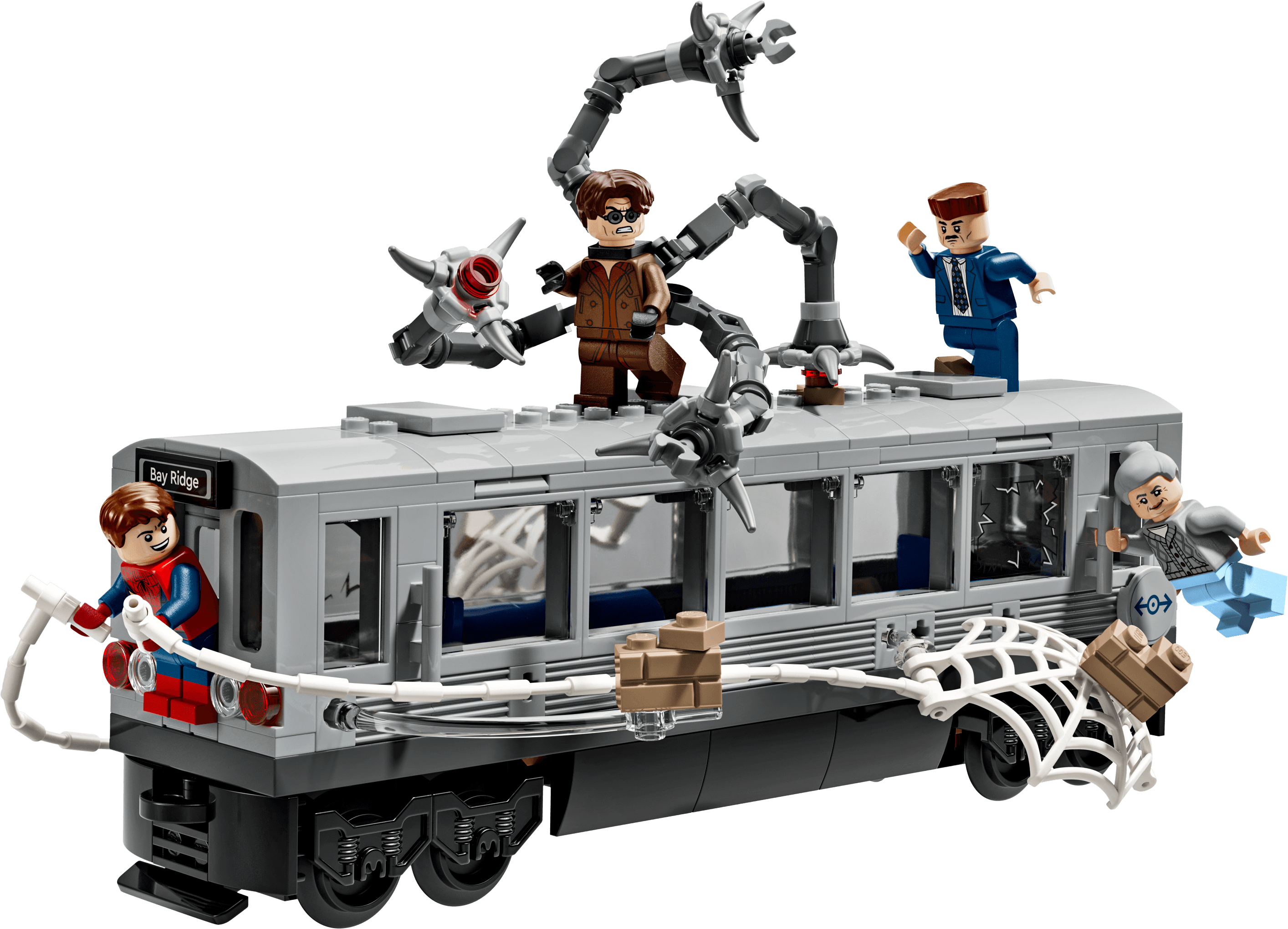 Spider-Man vs. Doc Ock metroscène LEGO-set