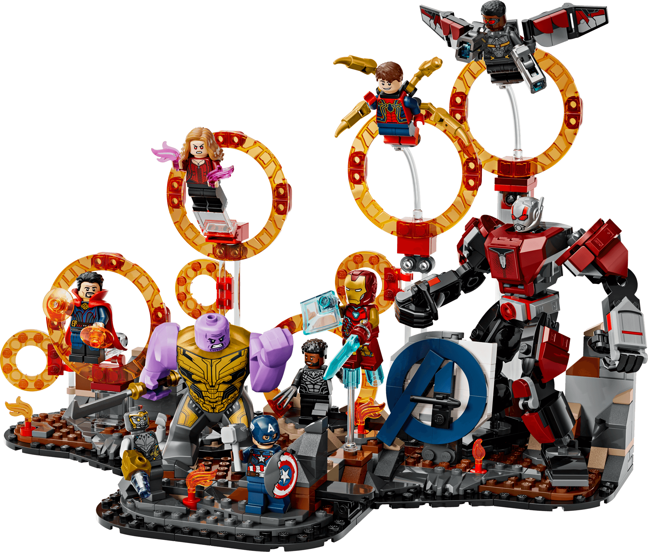 Avengers: Endgame eindstrijd LEGO-set