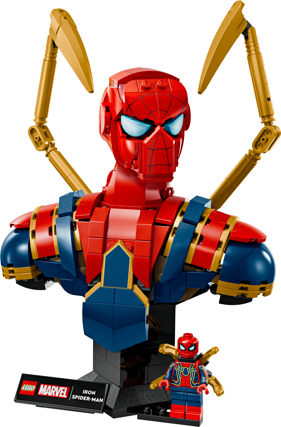 Iron Spider-Man buste LEGO-set