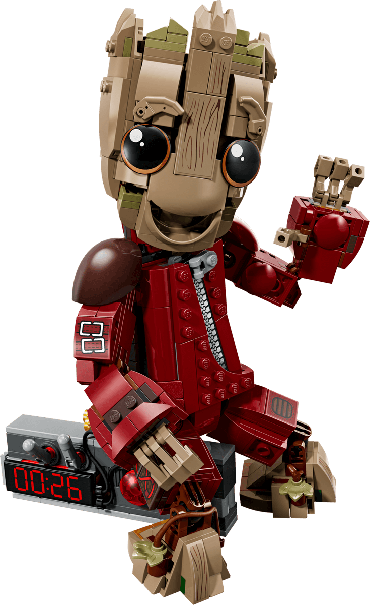 Ravager Jumpsuit Groot LEGO-set