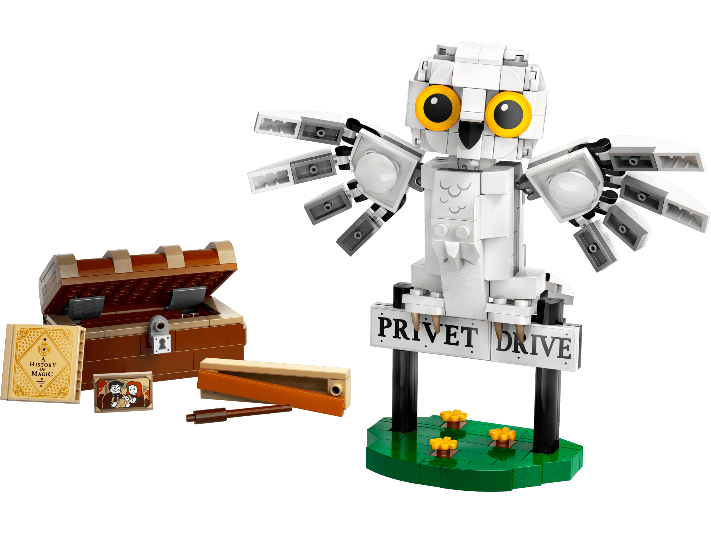 Hedwig bij Ligusterlaan 4 LEGO-set