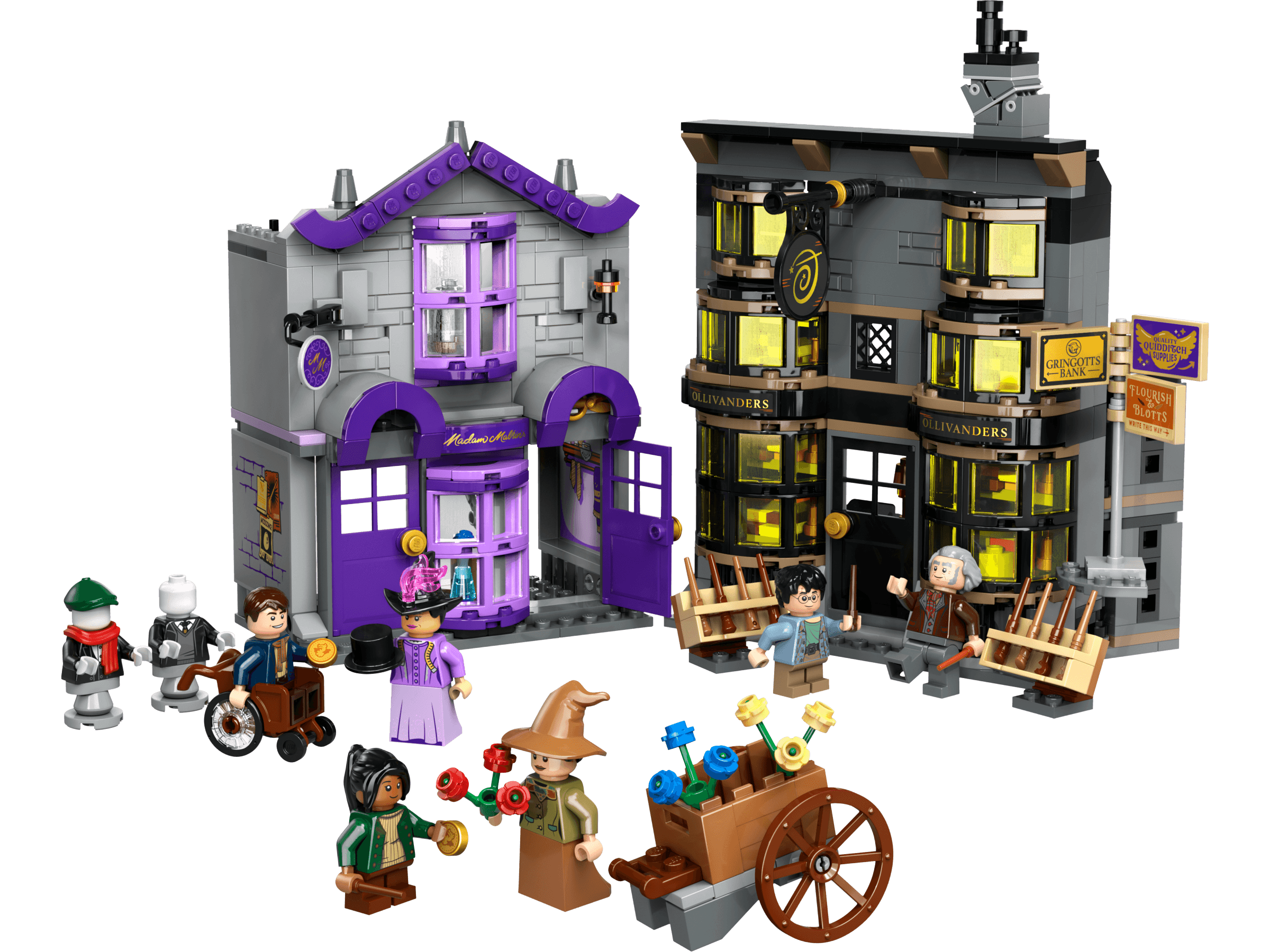 Ollivanders & Madam Malkin’s Robes LEGO-set