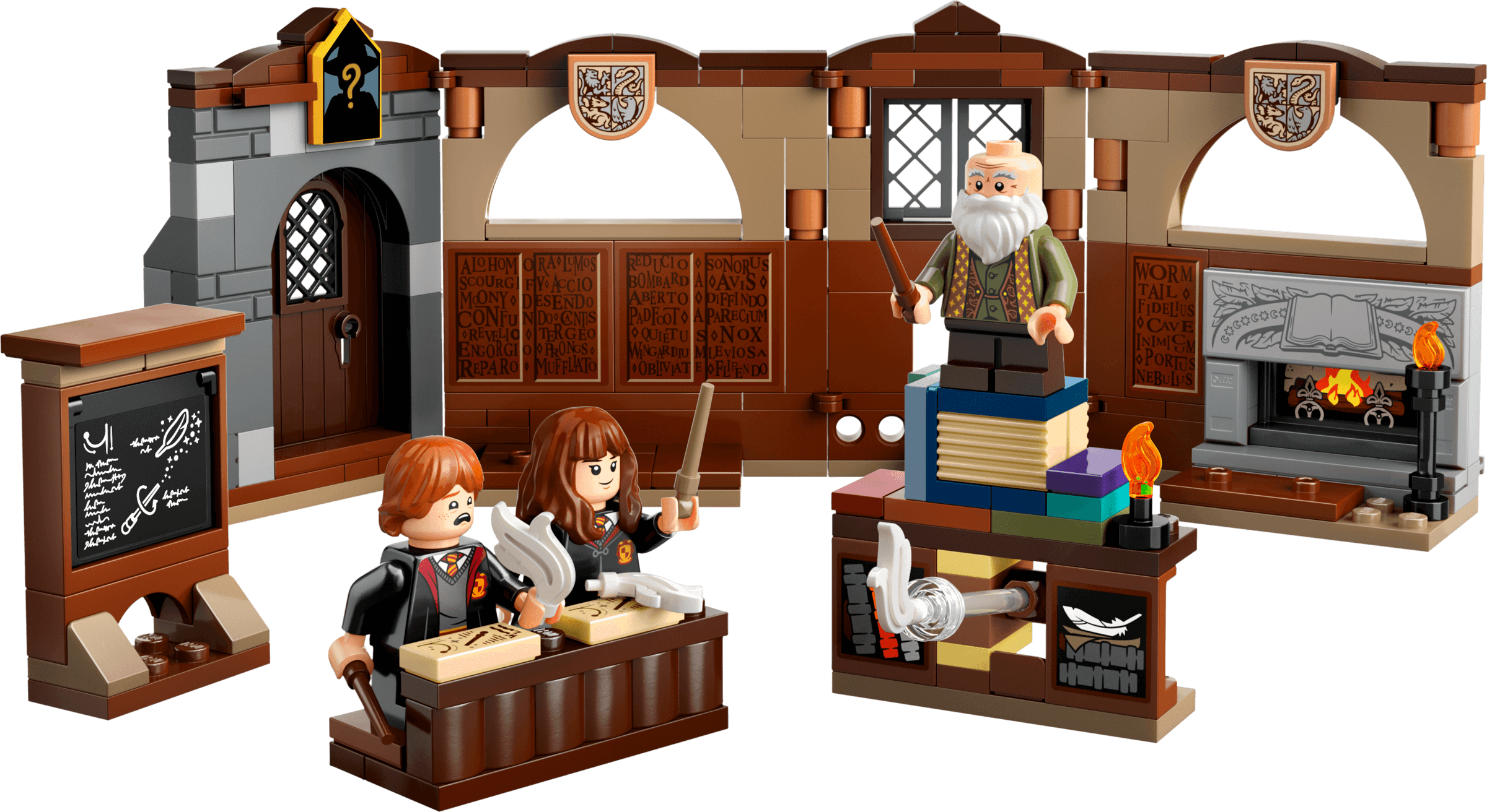 Kasteel Zweinstein: toverspreukenles LEGO-set