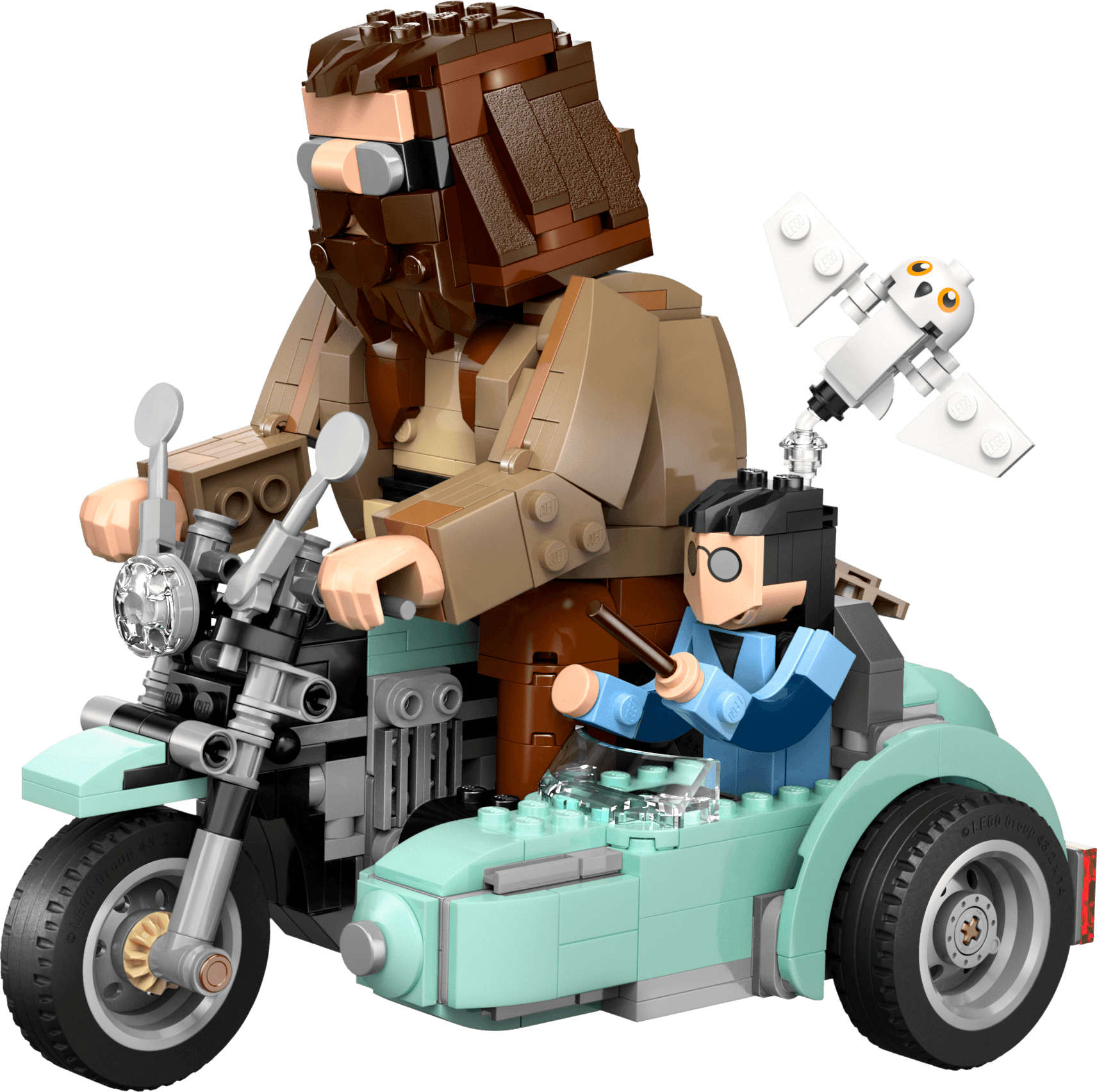 Hagrid & Harry's Motorcycle Ride LEGO-set