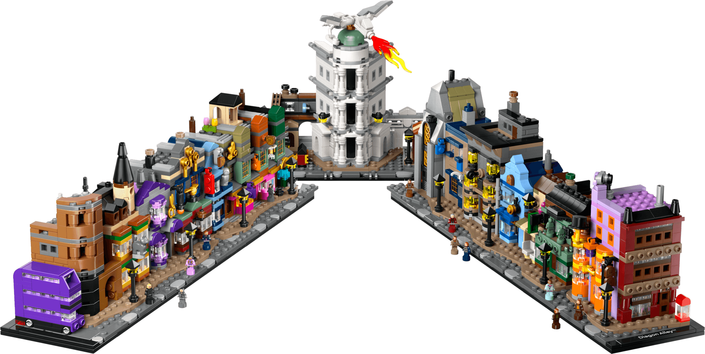 De Wegisweg tovenaarswinkels LEGO-set