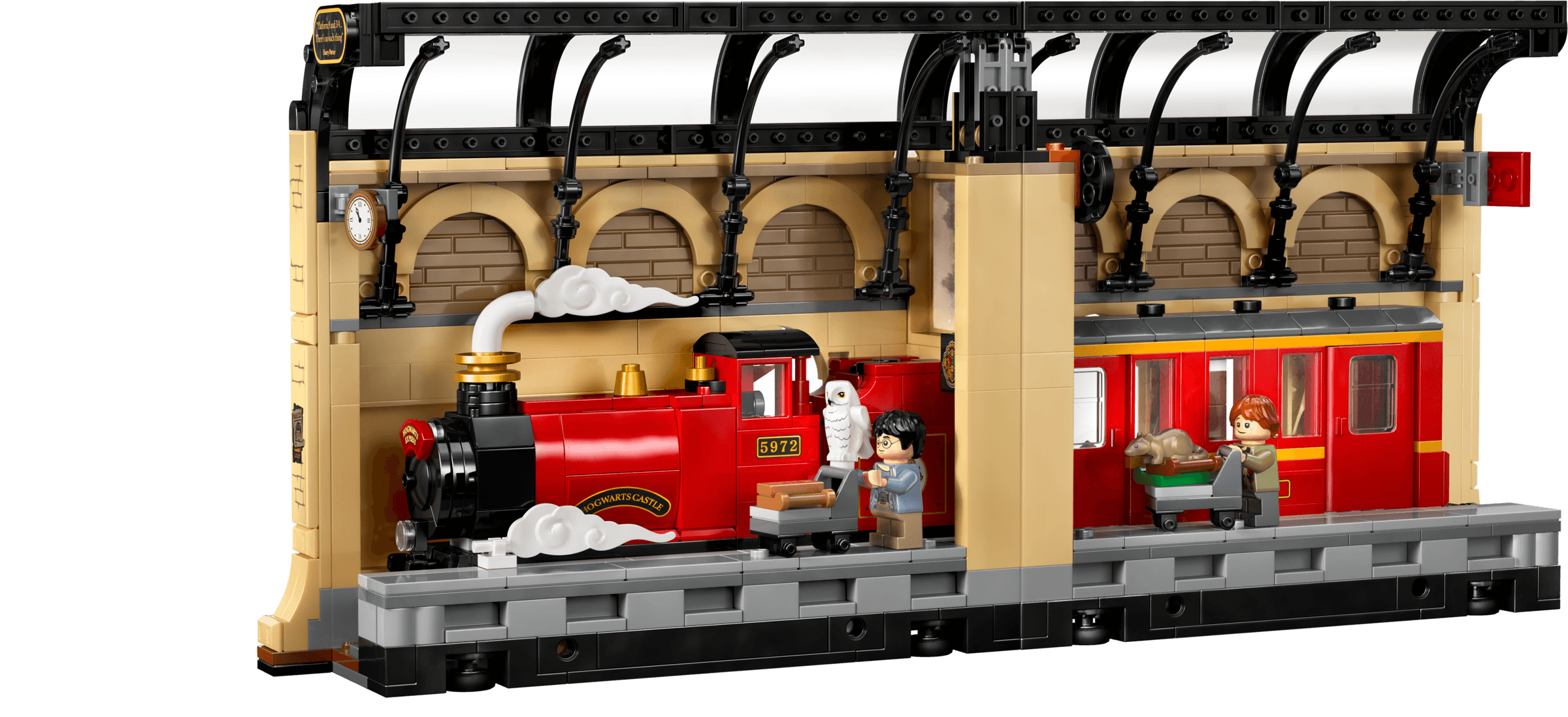 Boekensteun: De Zweinstein Express LEGO-set