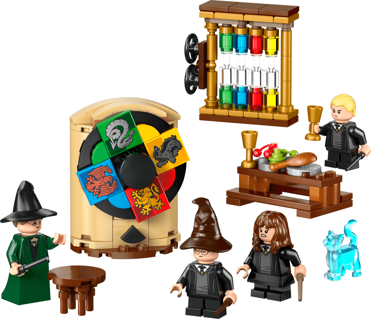 Kasteel Zweinstein: Sorteerhoedceremonie LEGO-set