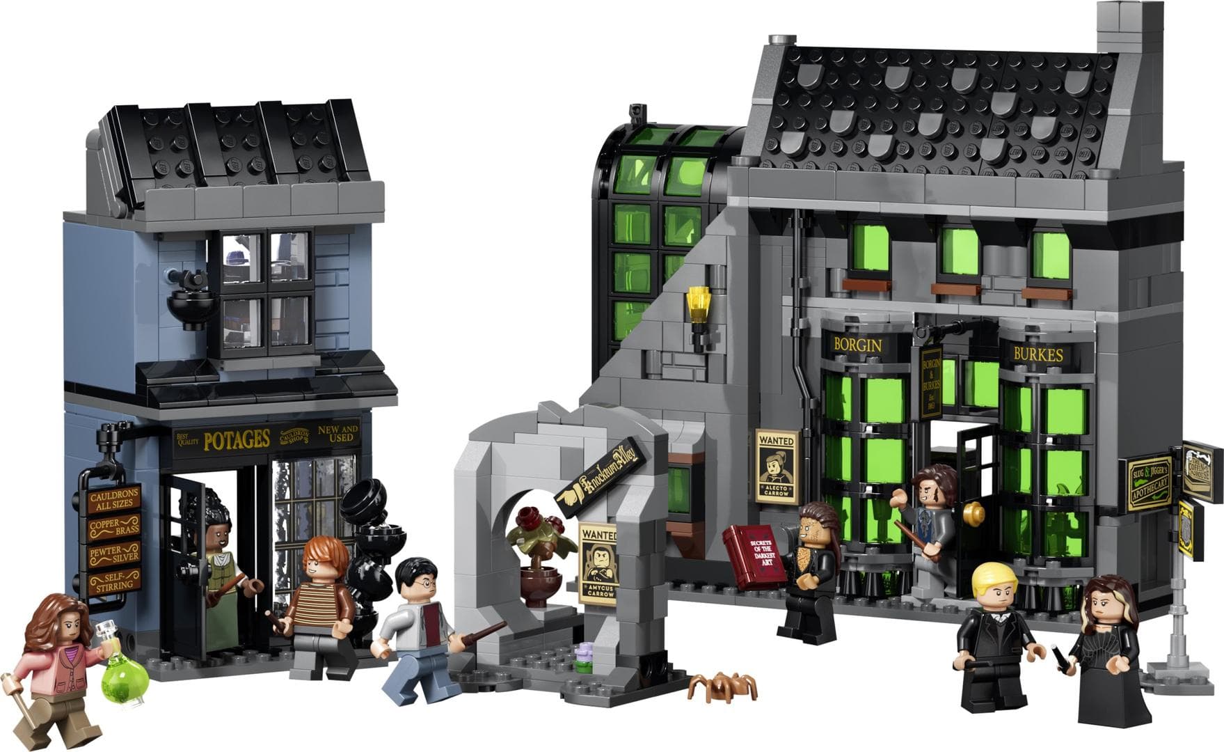 Verdonkeremaansteeg tovenaarswinkels LEGO-set
