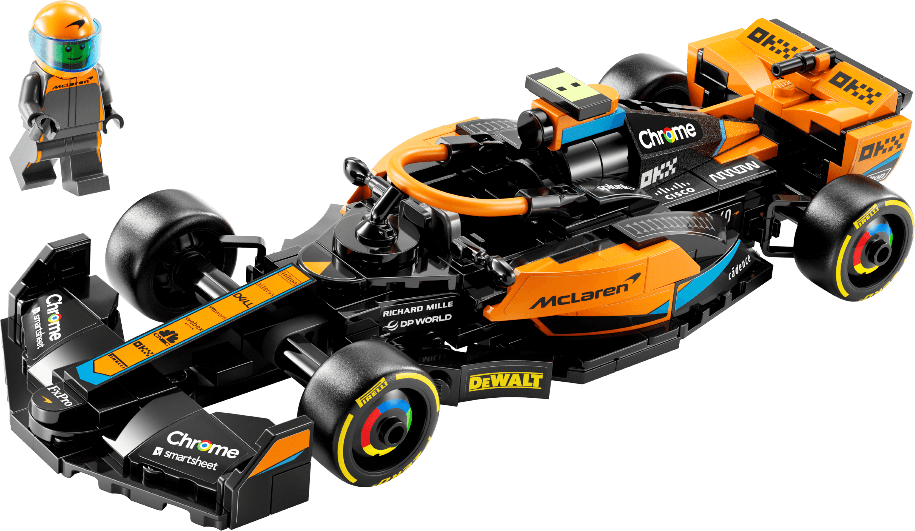 2023 McLaren Formula 1 Car LEGO-set