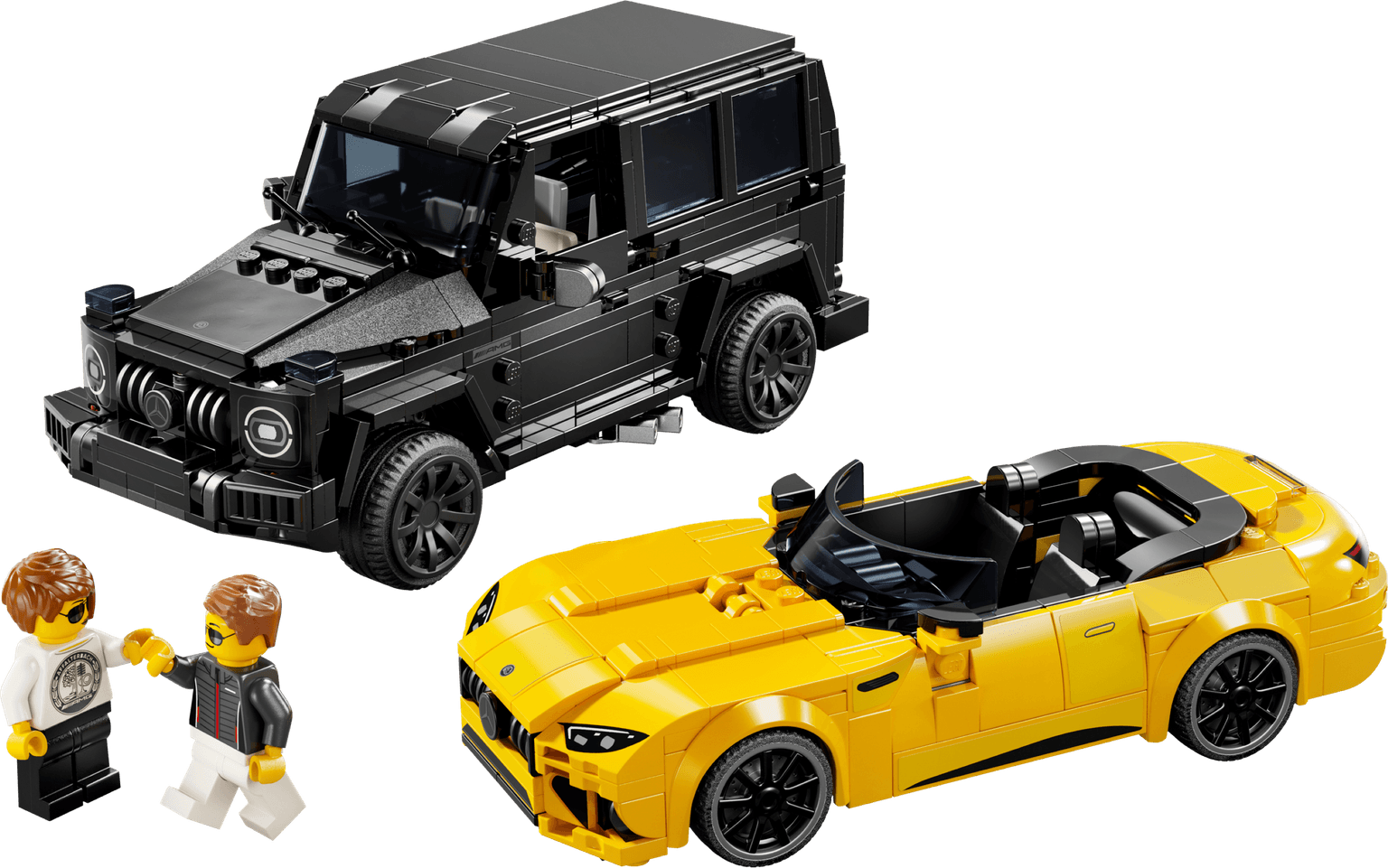 Mercedes-AMG G 63 en Mercedes-AMG SL 63 LEGO-set