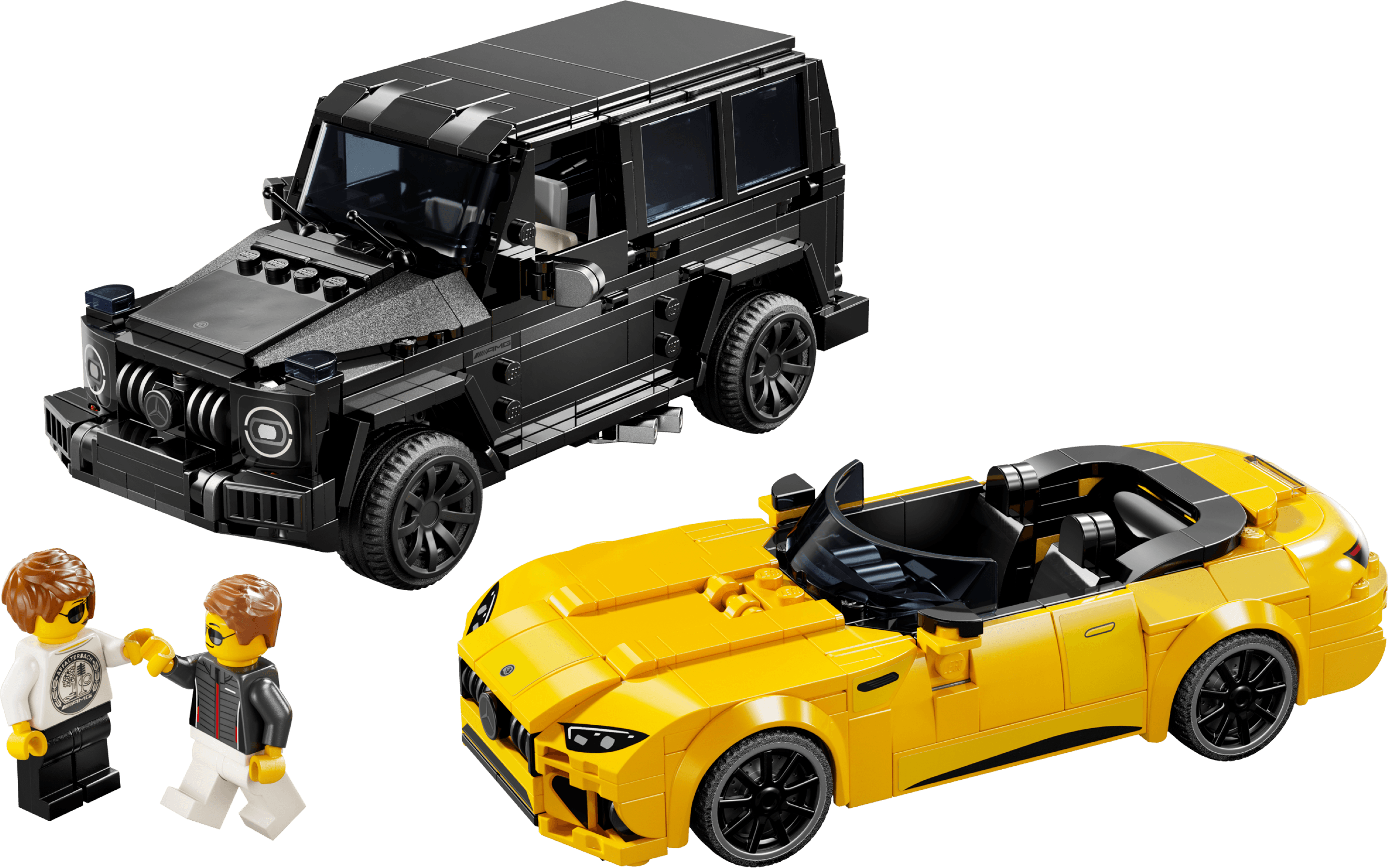 Mercedes-AMG G 63 en Mercedes-AMG SL 63 LEGO-set