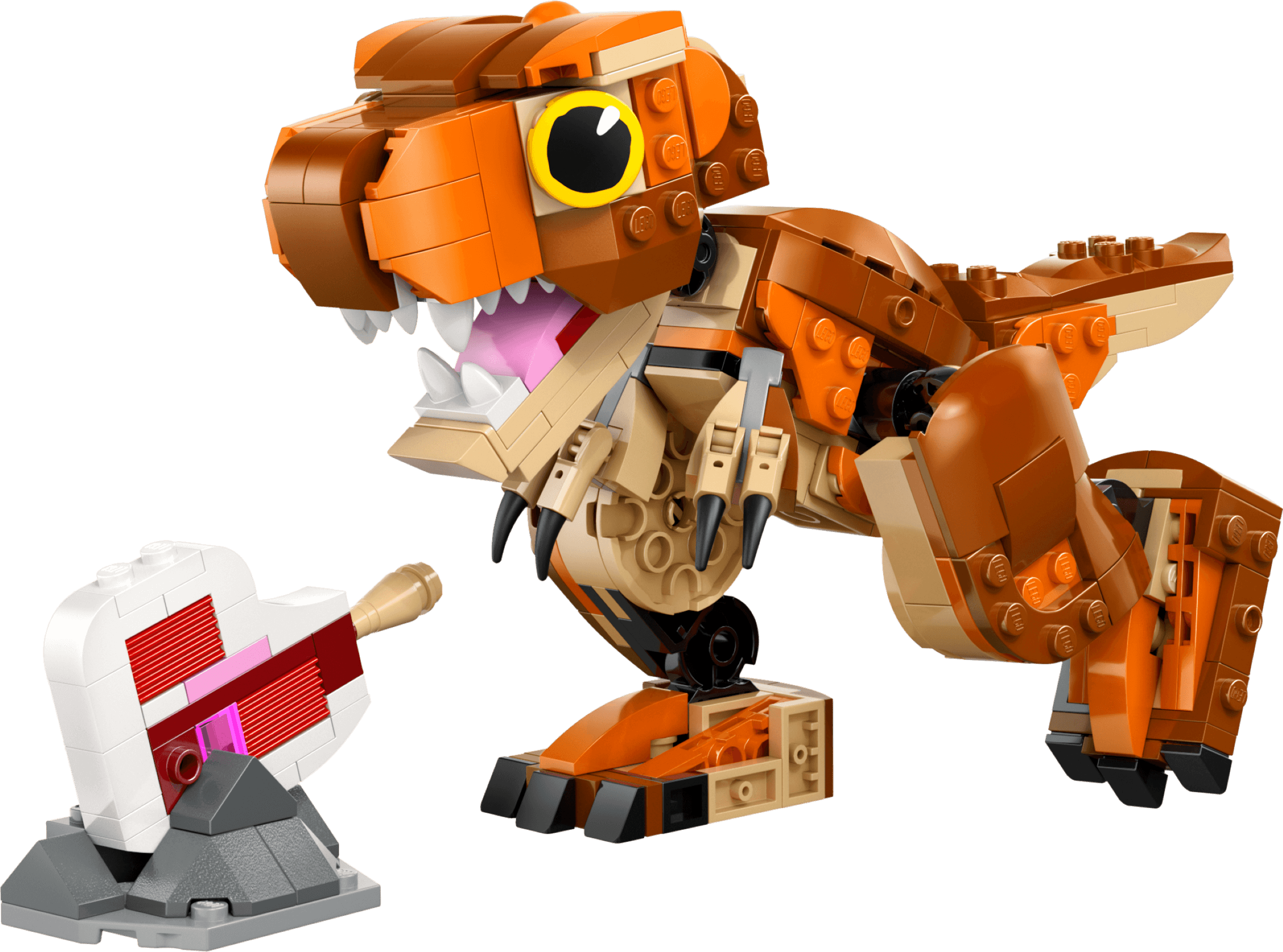Kleine Eetster: T. rex LEGO-set