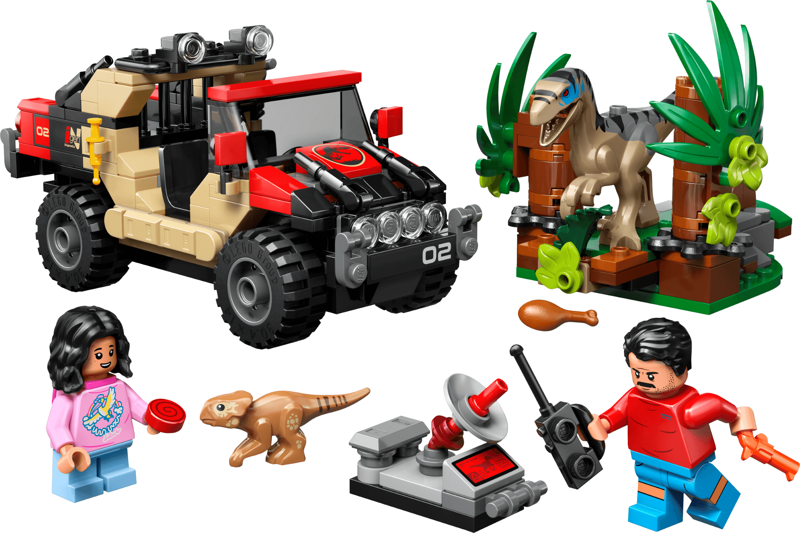 Offroad raptorontsnapping LEGO-set