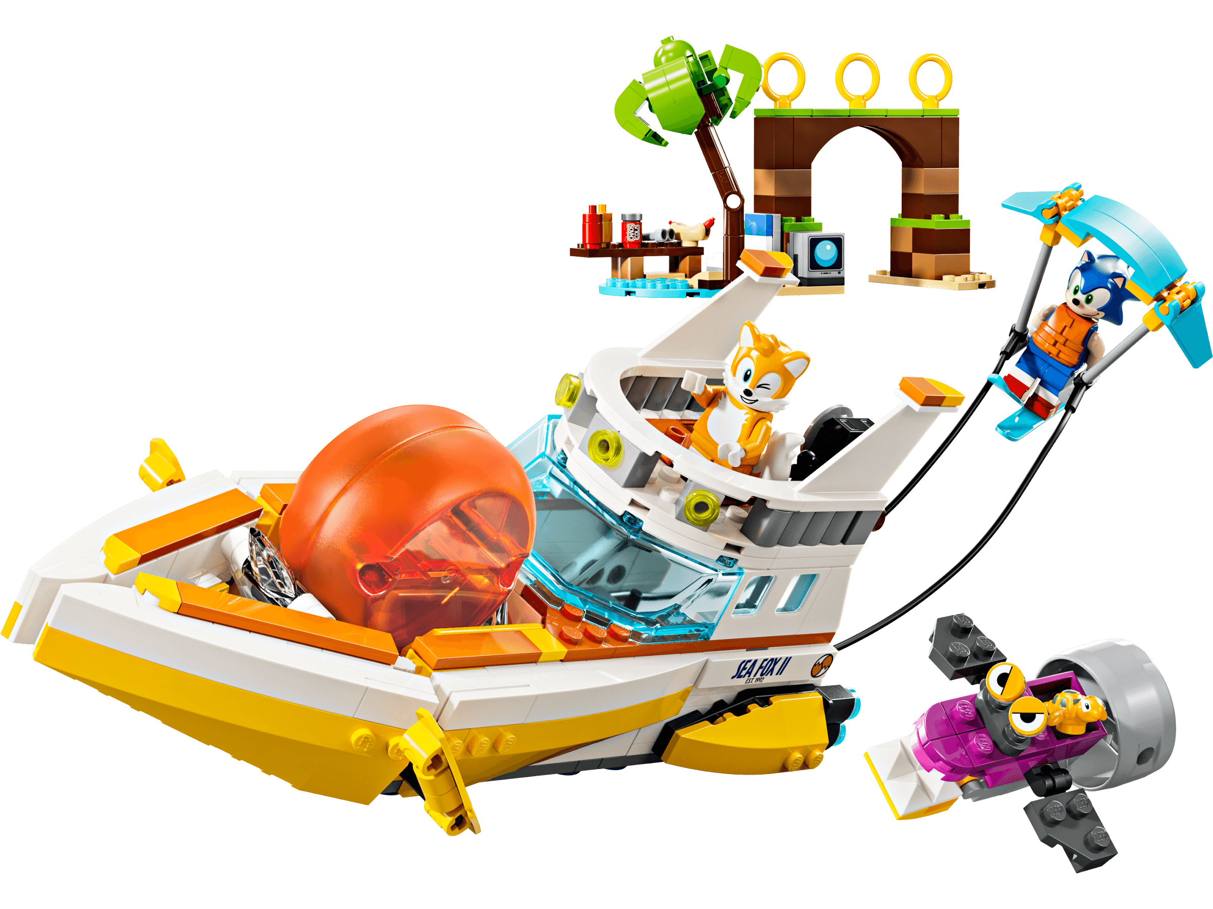 Tails' Adventure Boat LEGO-set