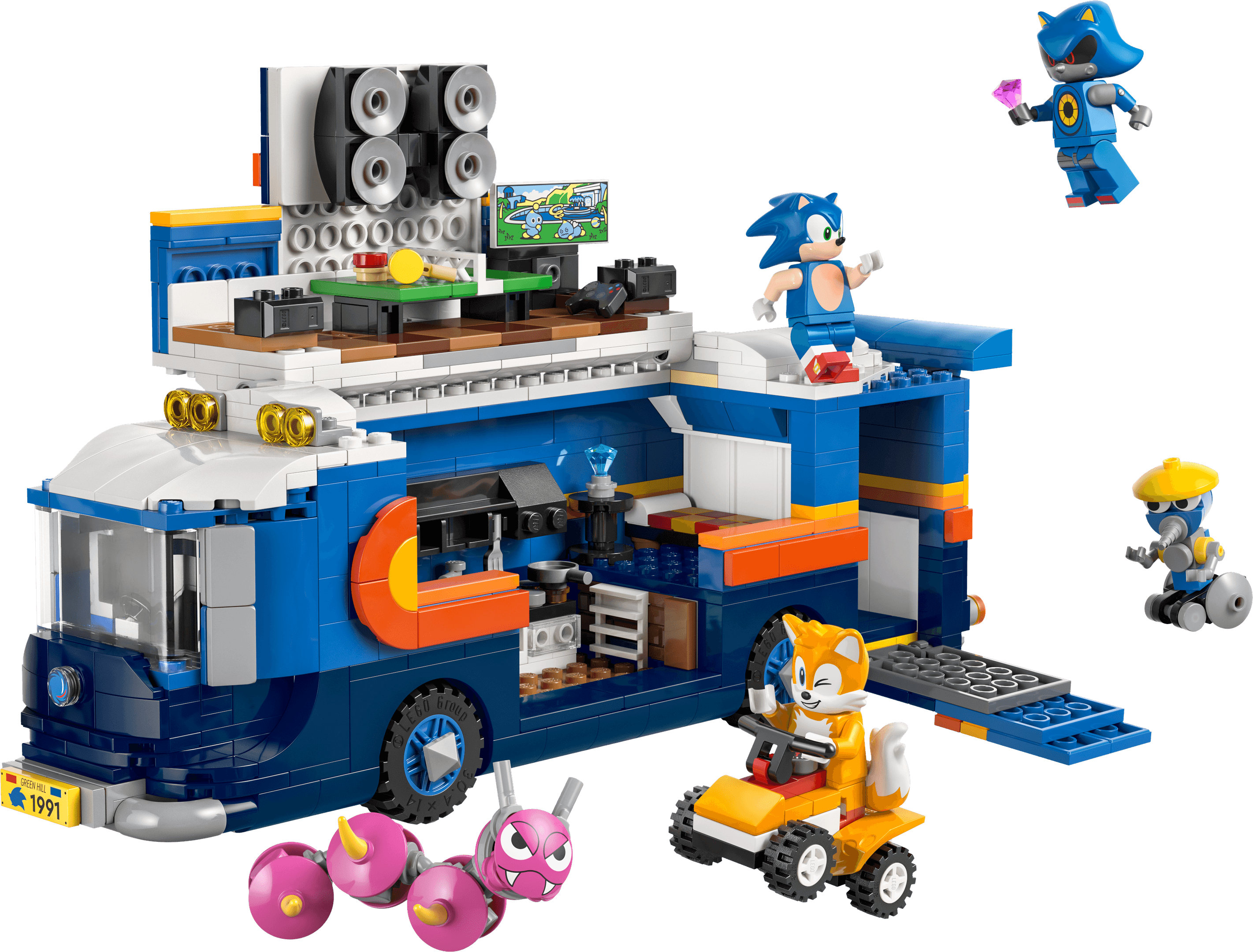 Team Sonic commandotruck LEGO-set