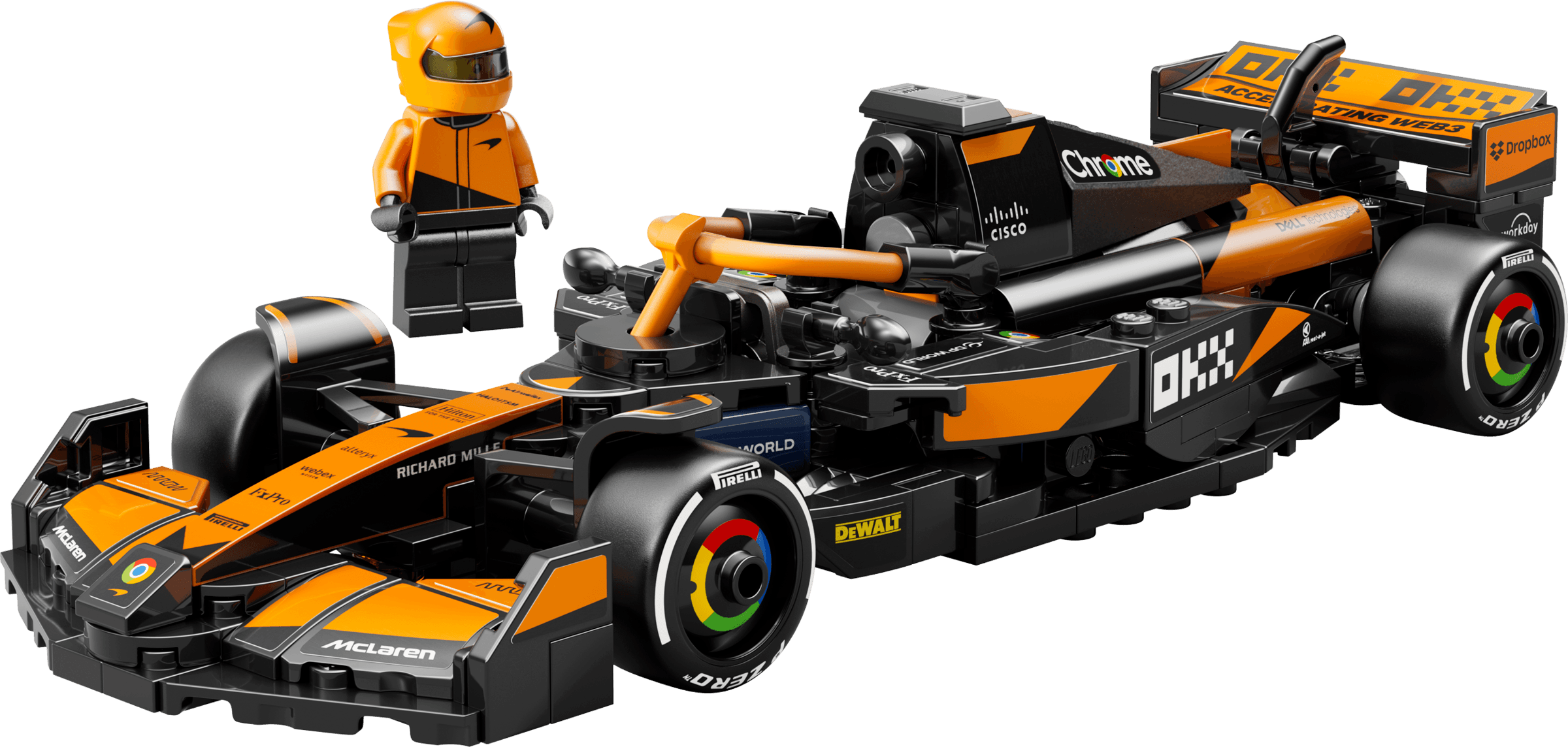 McLaren F1 Team MCL38 racewagen LEGO-set