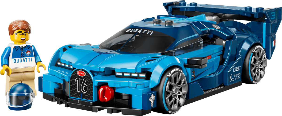 Bugatti Vision GT Hyper Sports Car LEGO-set