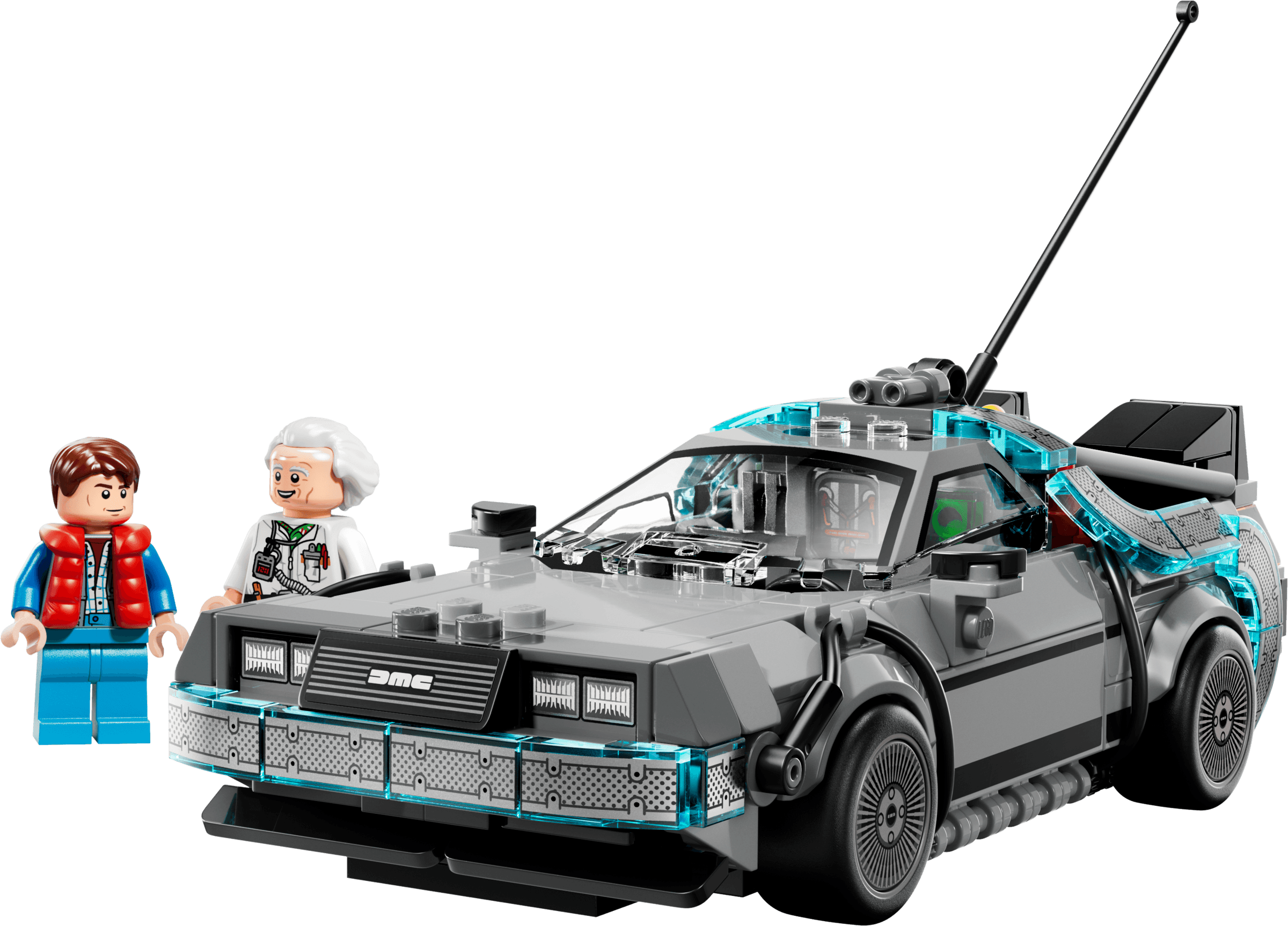 Time Machine from Back to the Future LEGO-set