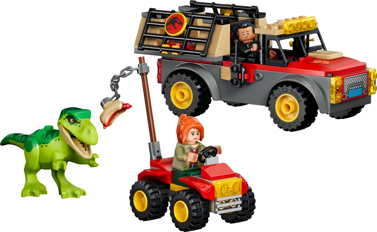 Jonge T. rex transporttruck LEGO-set