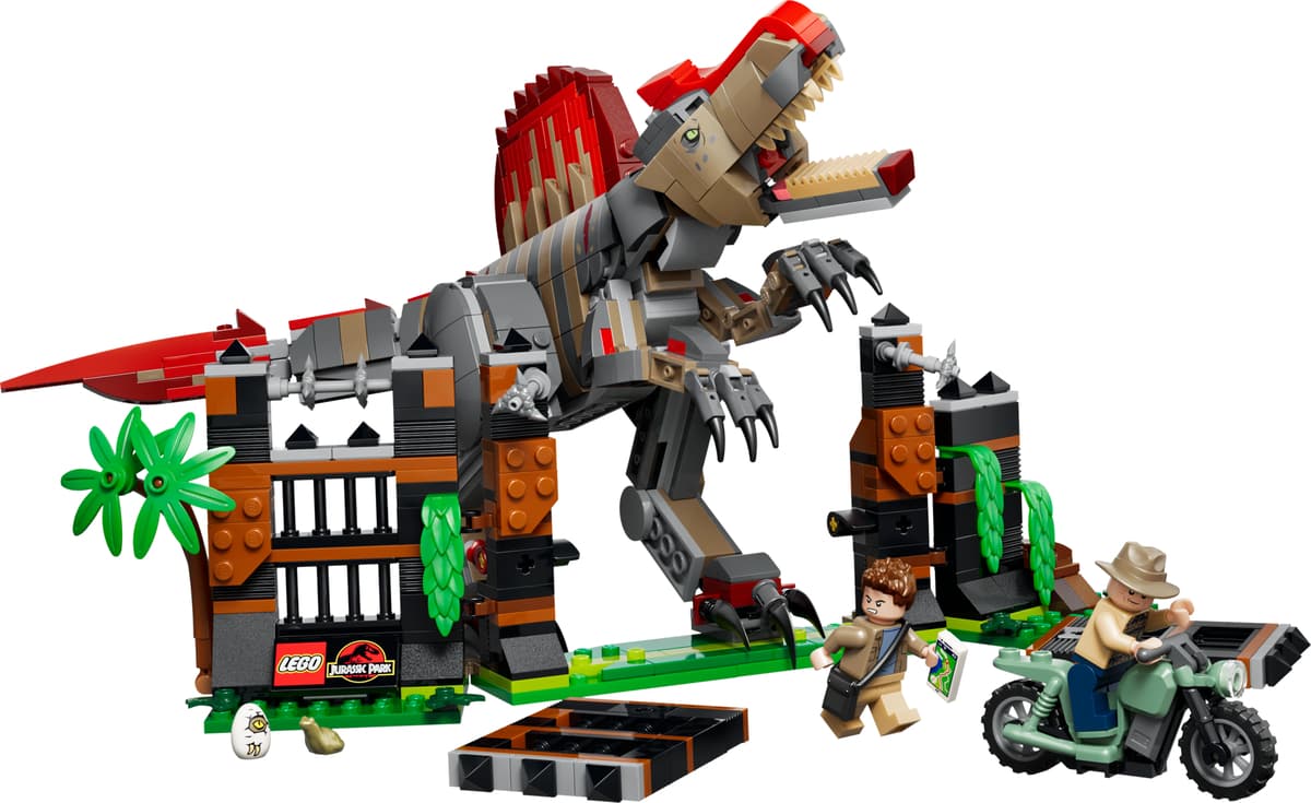 Spinosaurus ontsnapping LEGO-set