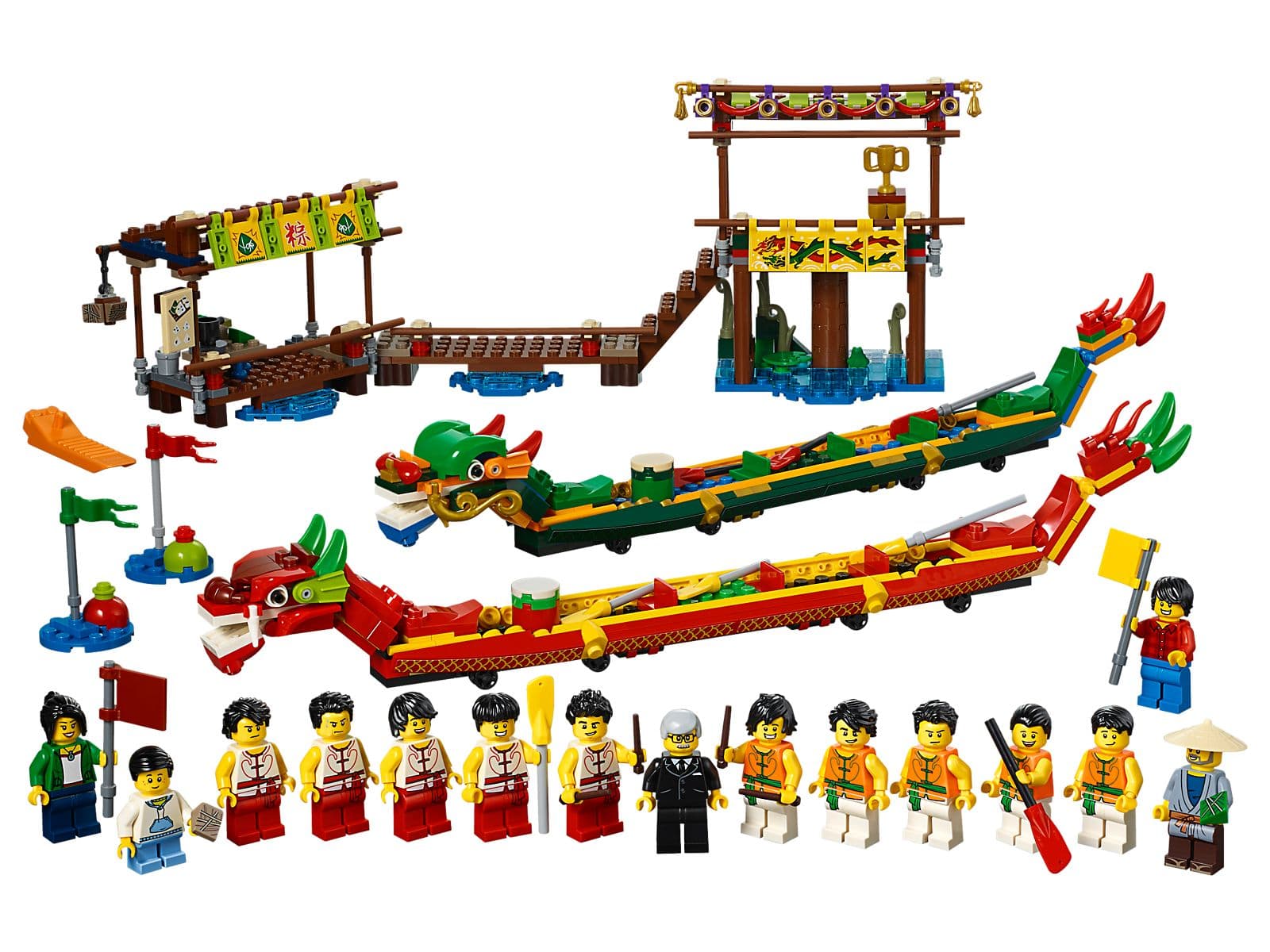 Dragon Boat Race LEGO-set