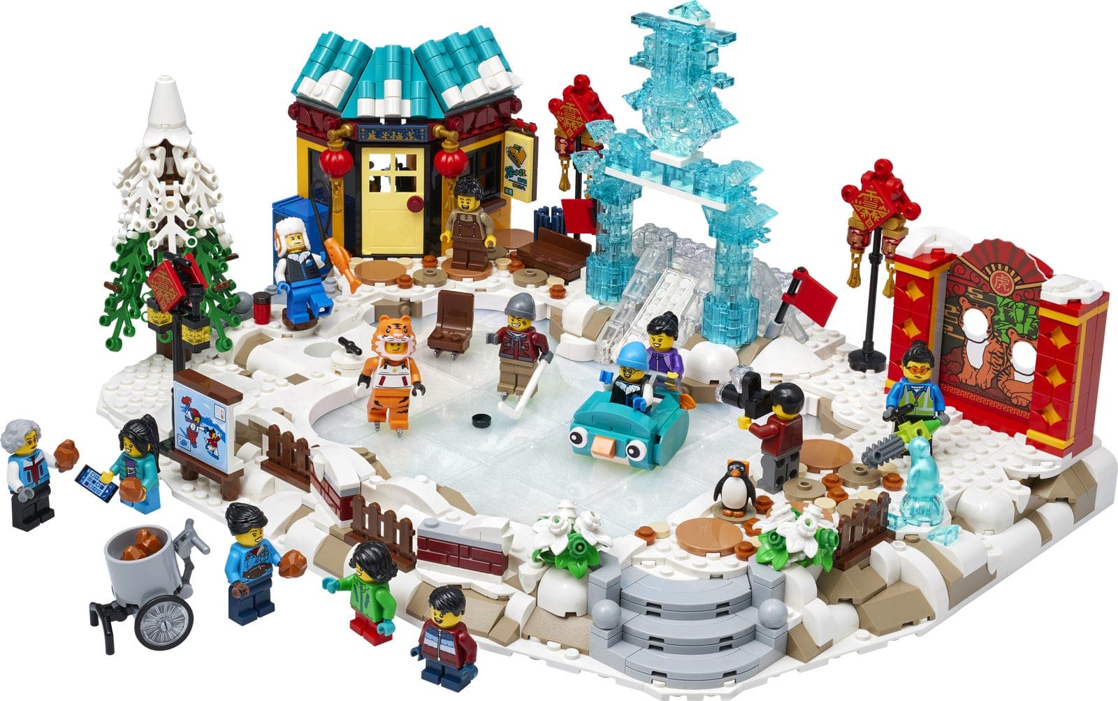 Lunar New Year Ice Festival LEGO-set