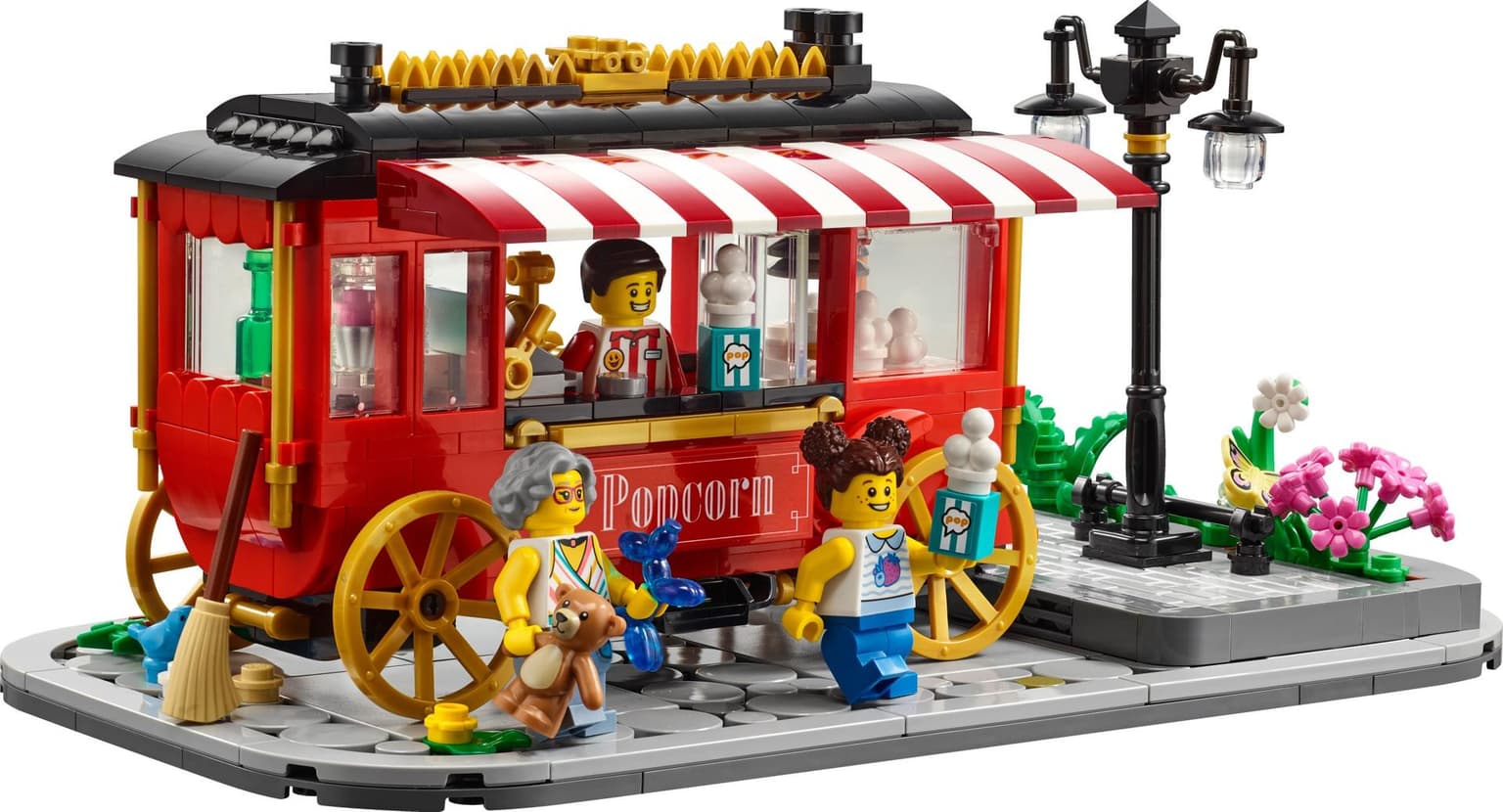 Popcornkraam LEGO-set