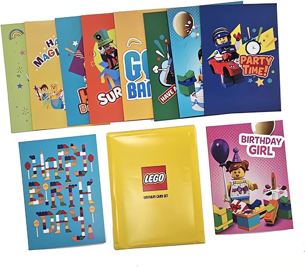 Birthday Card Set LEGO-set