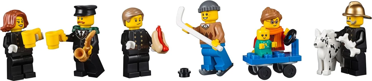 Winter Village Fire Station LEGO-set afbeelding 2