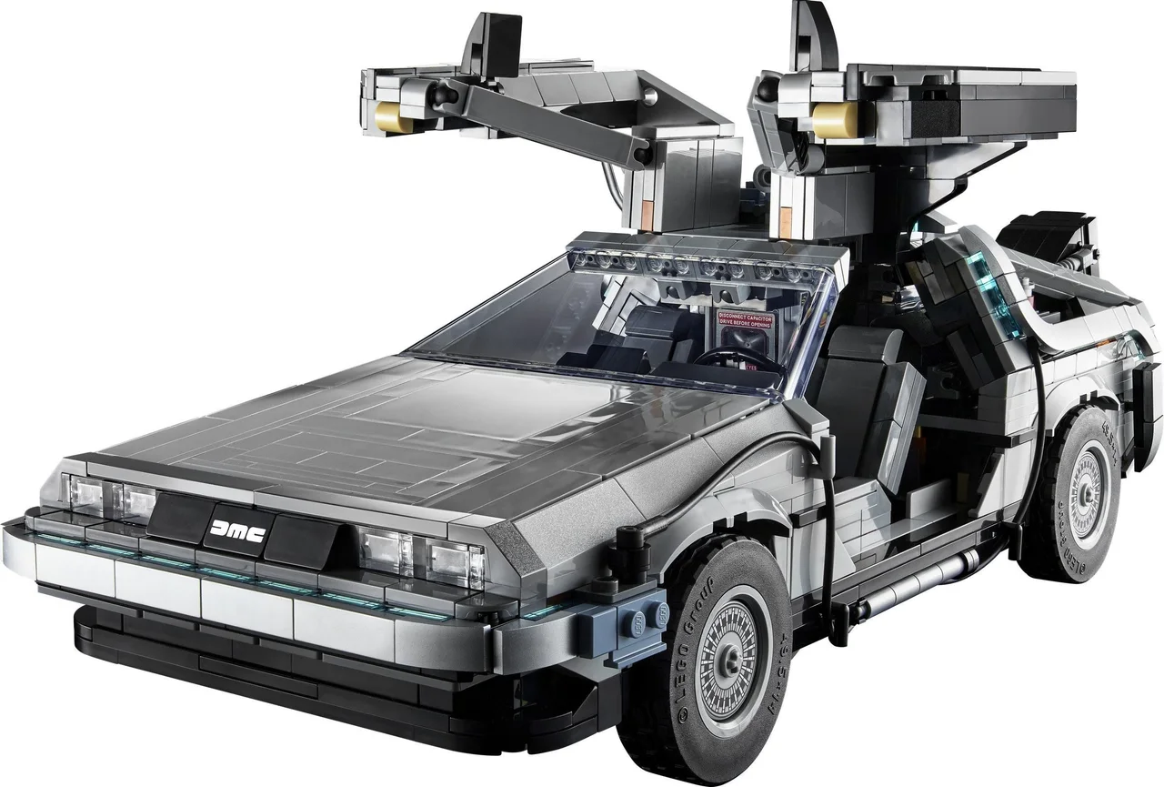 Back to the Future tijdmachine LEGO-set afbeelding 2