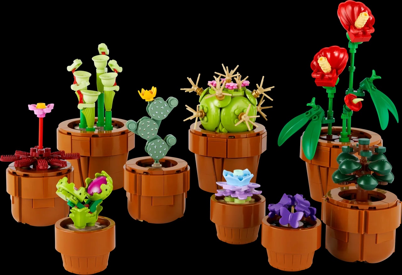 Miniplantjes LEGO-set